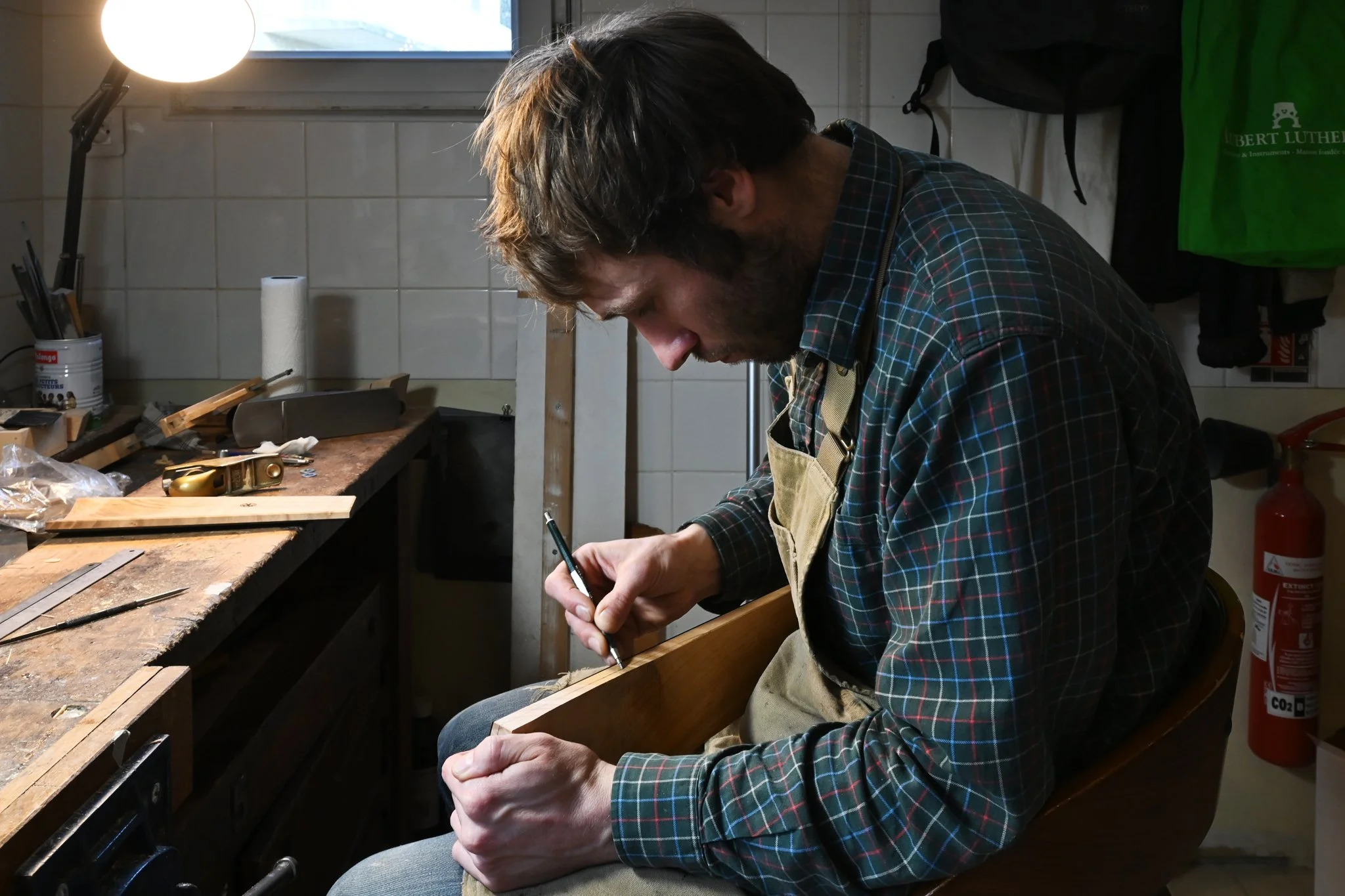 Edward Klose luthier Toulouse baroque