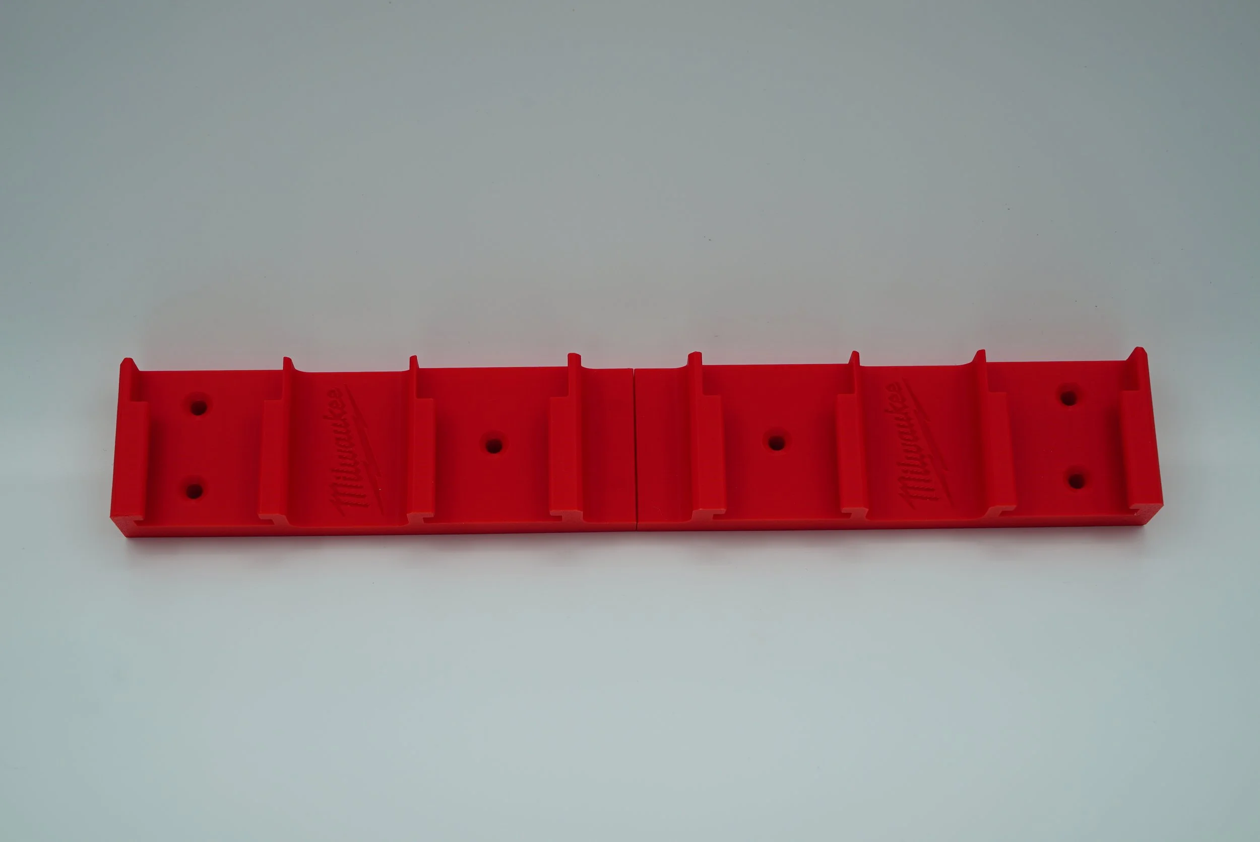 Milwaukee Battery Holder Wallmount RED