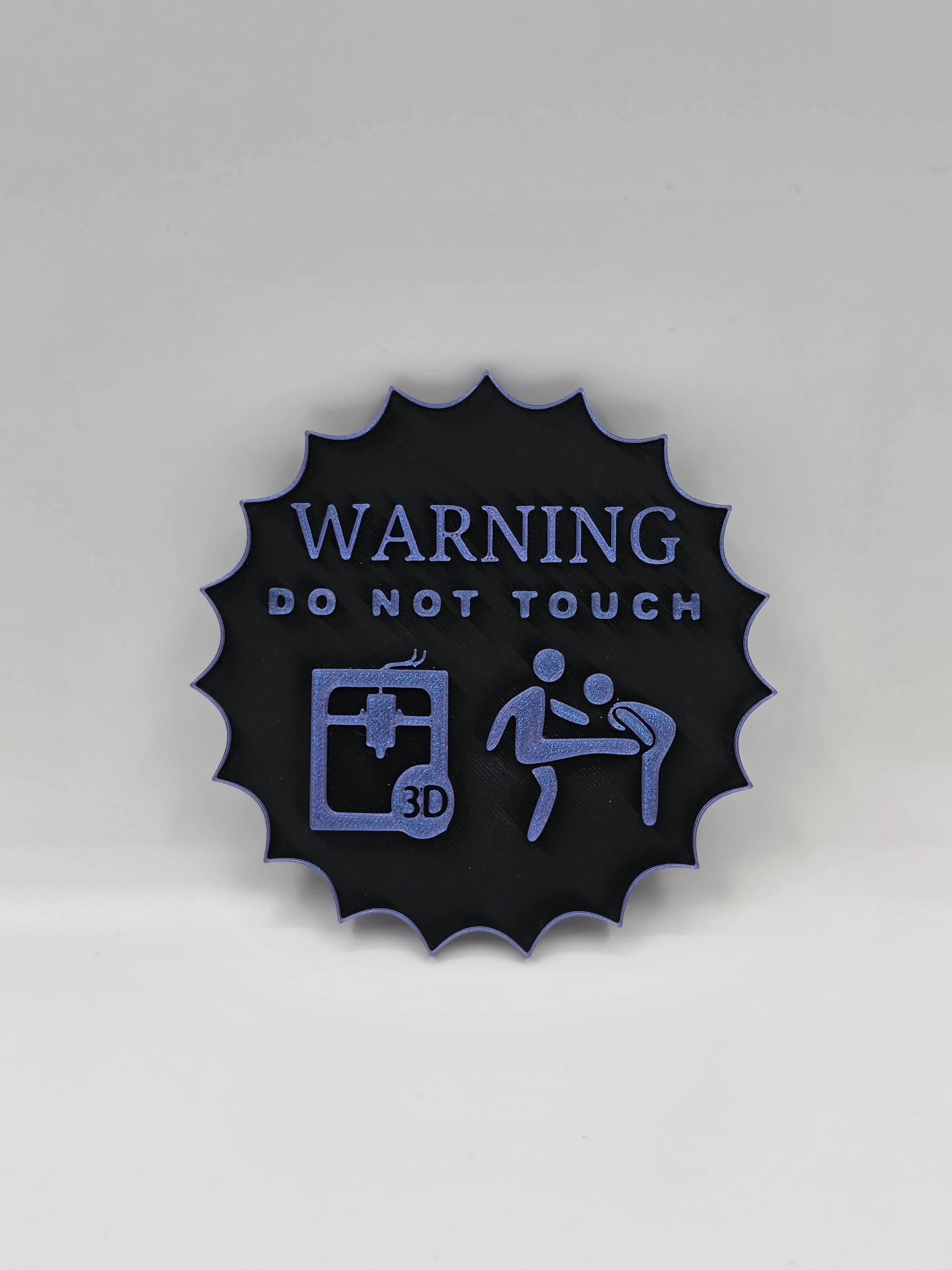 Warning Do Not Touch Sign