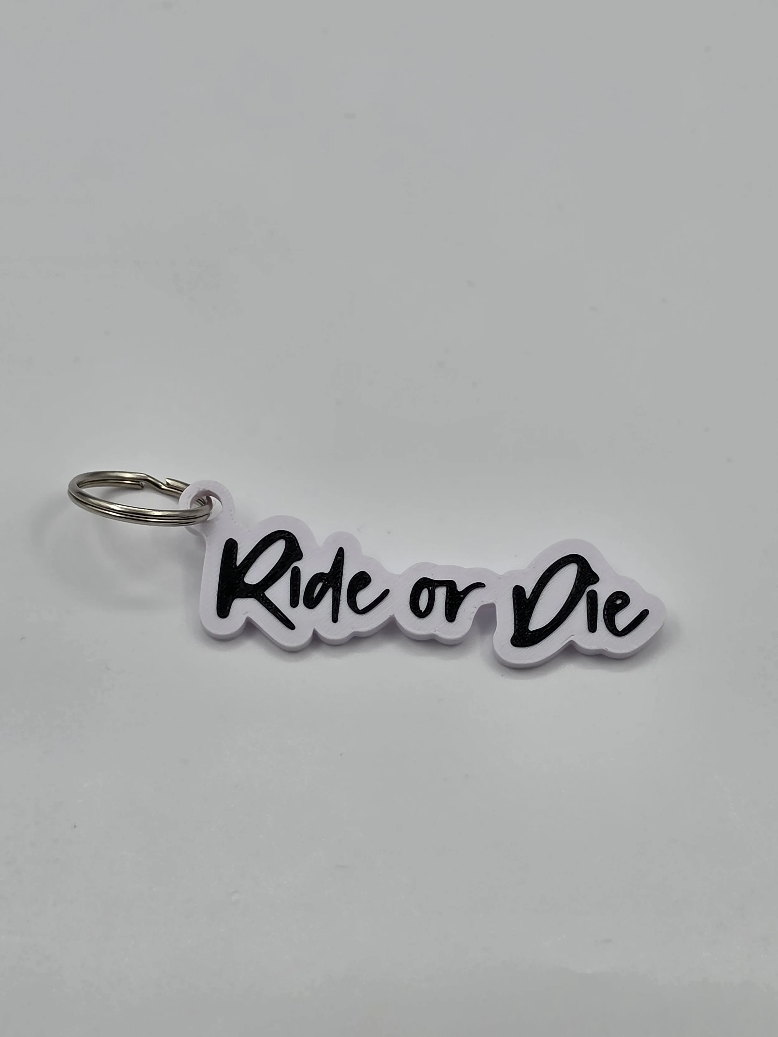 Ride or Die Keychain