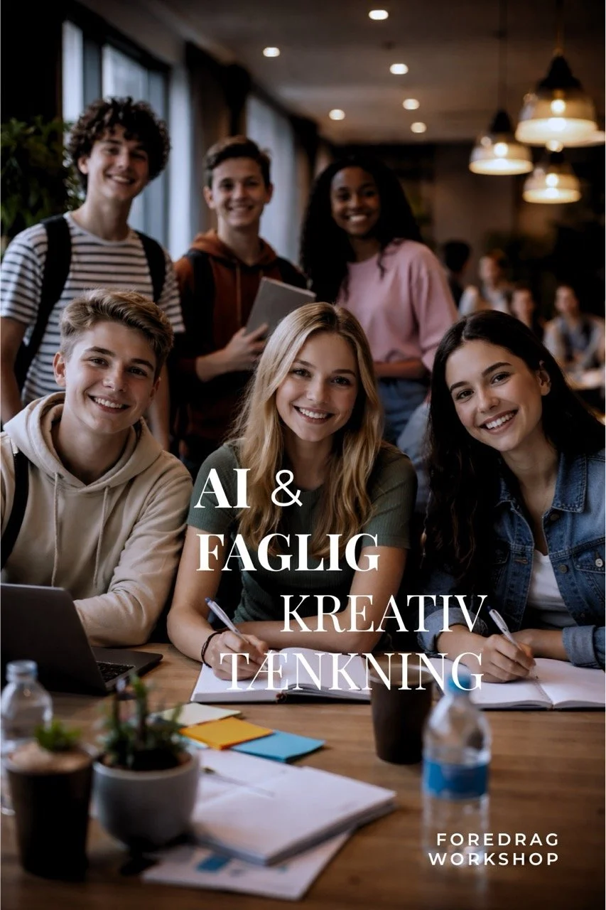 AI og kreativitet i uddannelse - foredrag og workshop med Christian Byrge