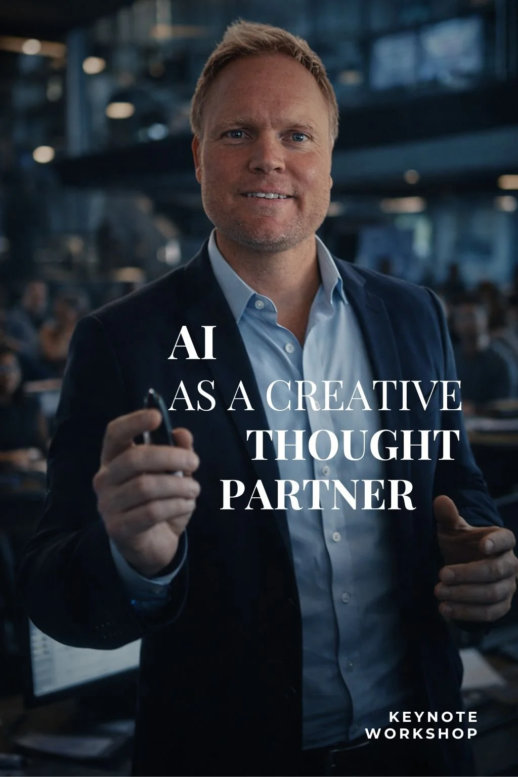 AI as a Creative Thought Partner - Keynote and workshop by Christian Byrge