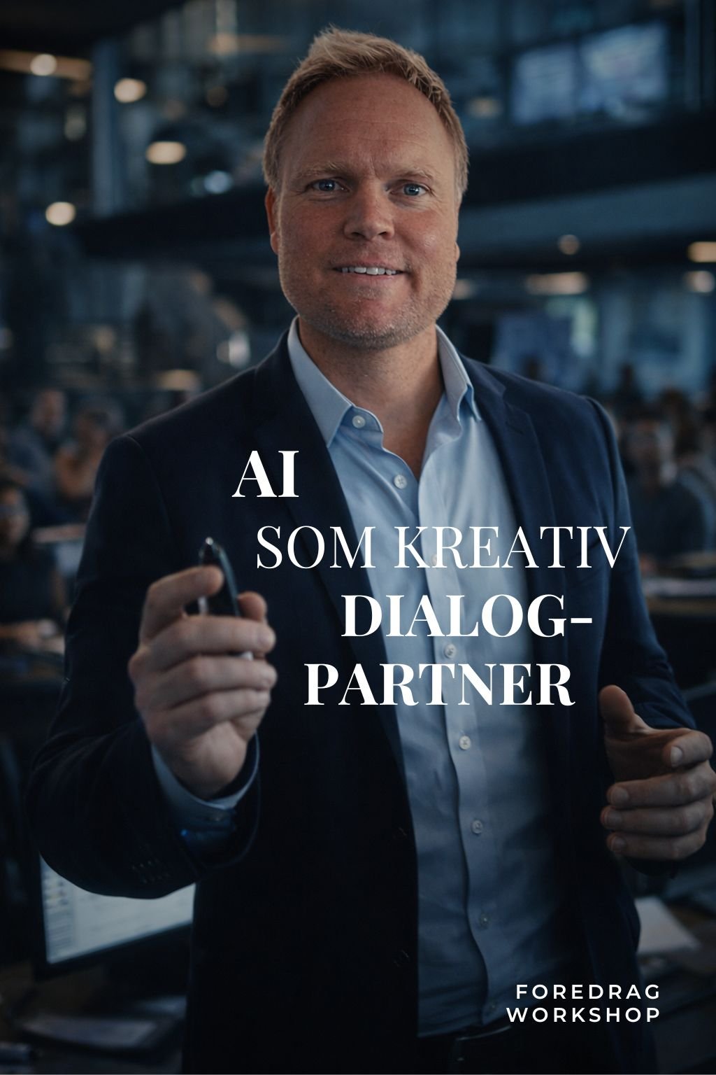 AI som kreativ dialogpartner - Foredrag og workshop med Christian Byrge