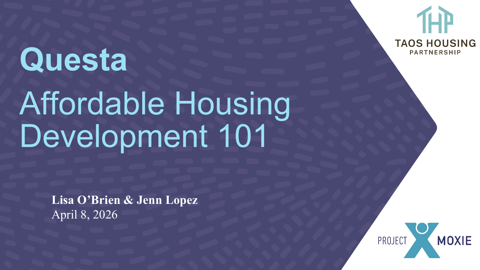 Questa Affordable Housing Development 101