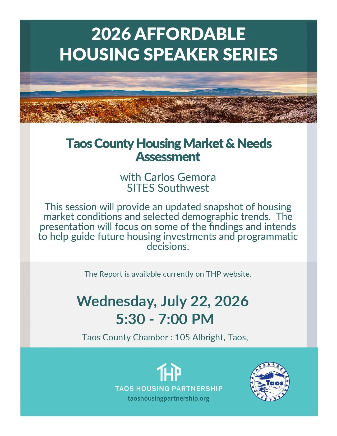 Join Us for Our Next Speaker Series!