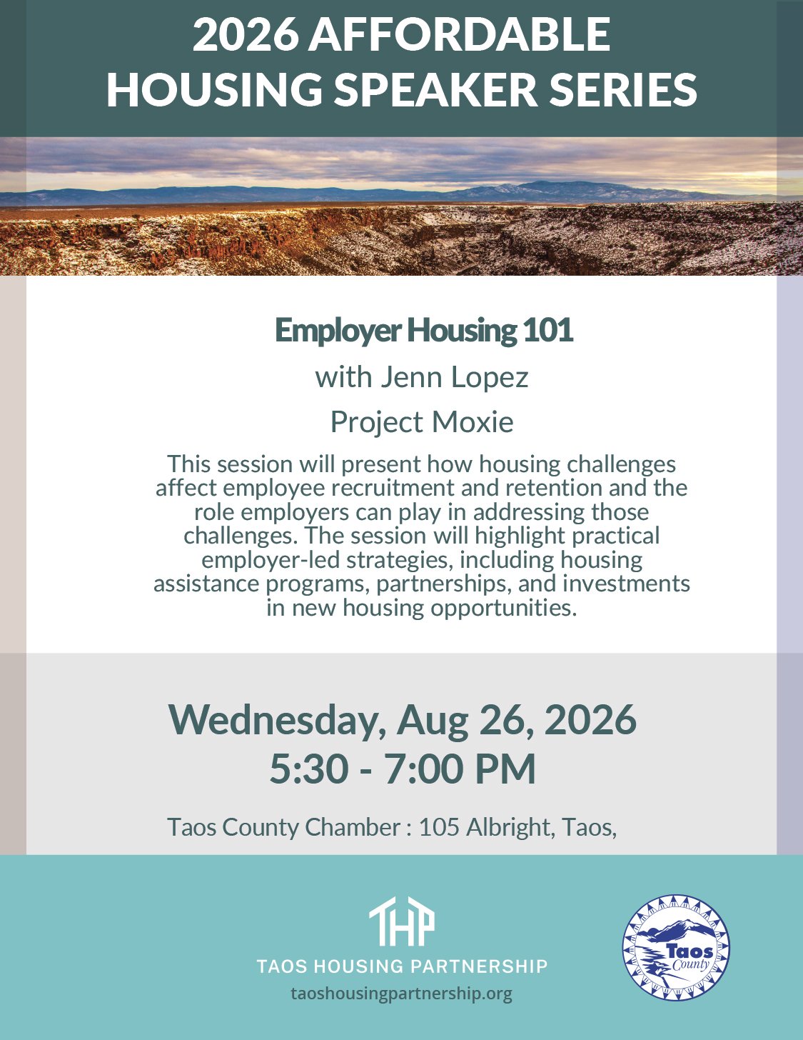 Join Us for Our August Speaker Series
