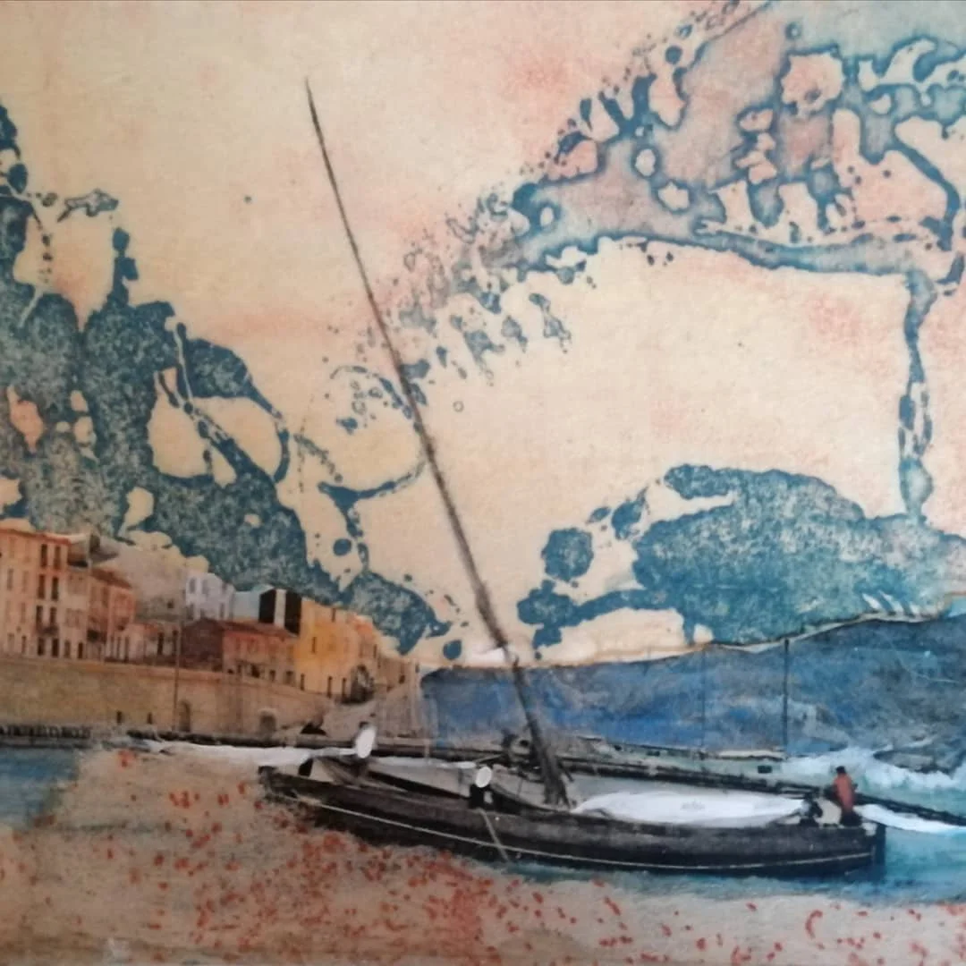  Agnès Vandermarcq, collage (détail) 