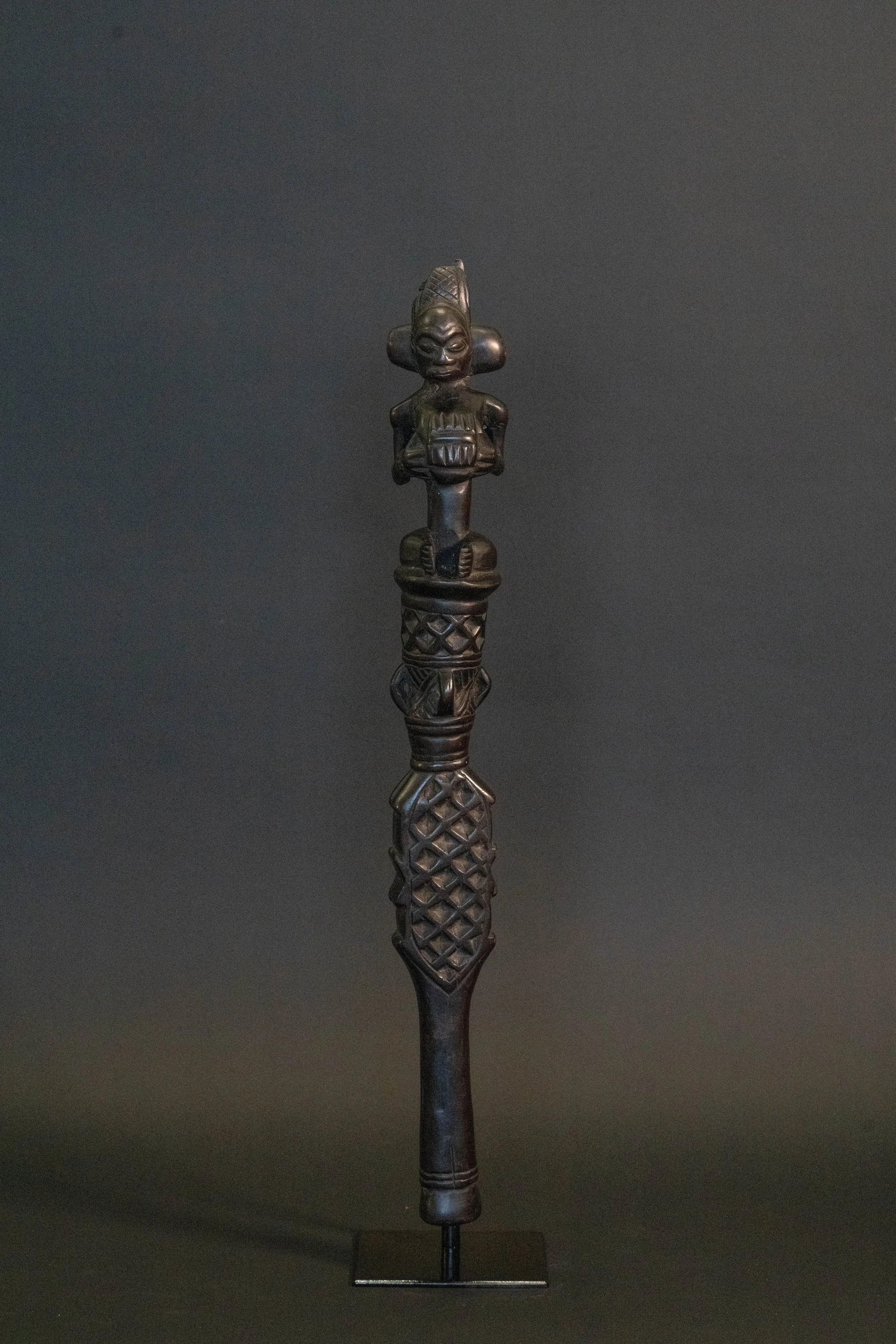 Chokwe Prestige Scepter, Angola / Democratic Republic of the Congo Border Region