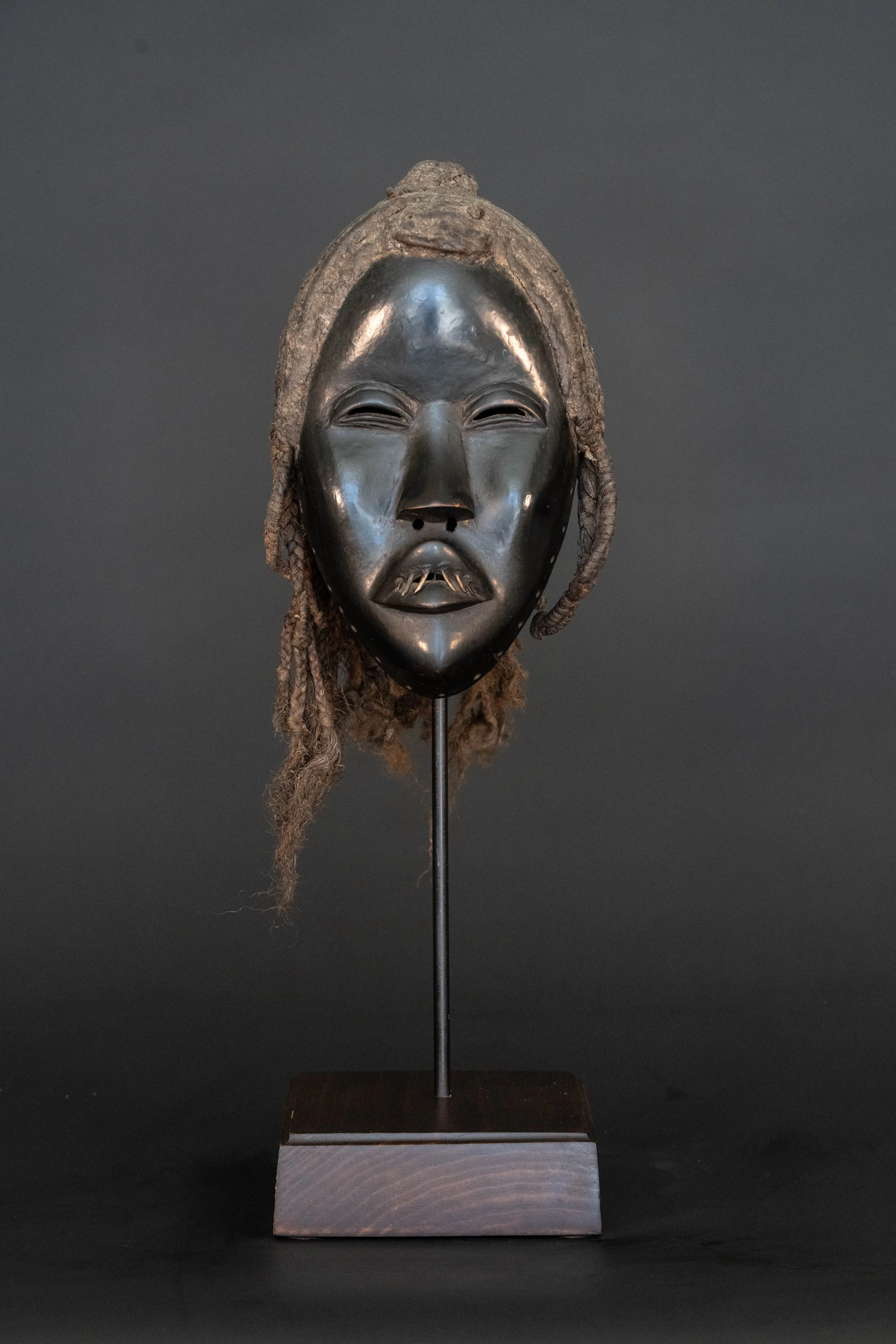 Dan Deangle (Gle) Mask with Headdress, Liberia / Côte d’Ivoire Border Region