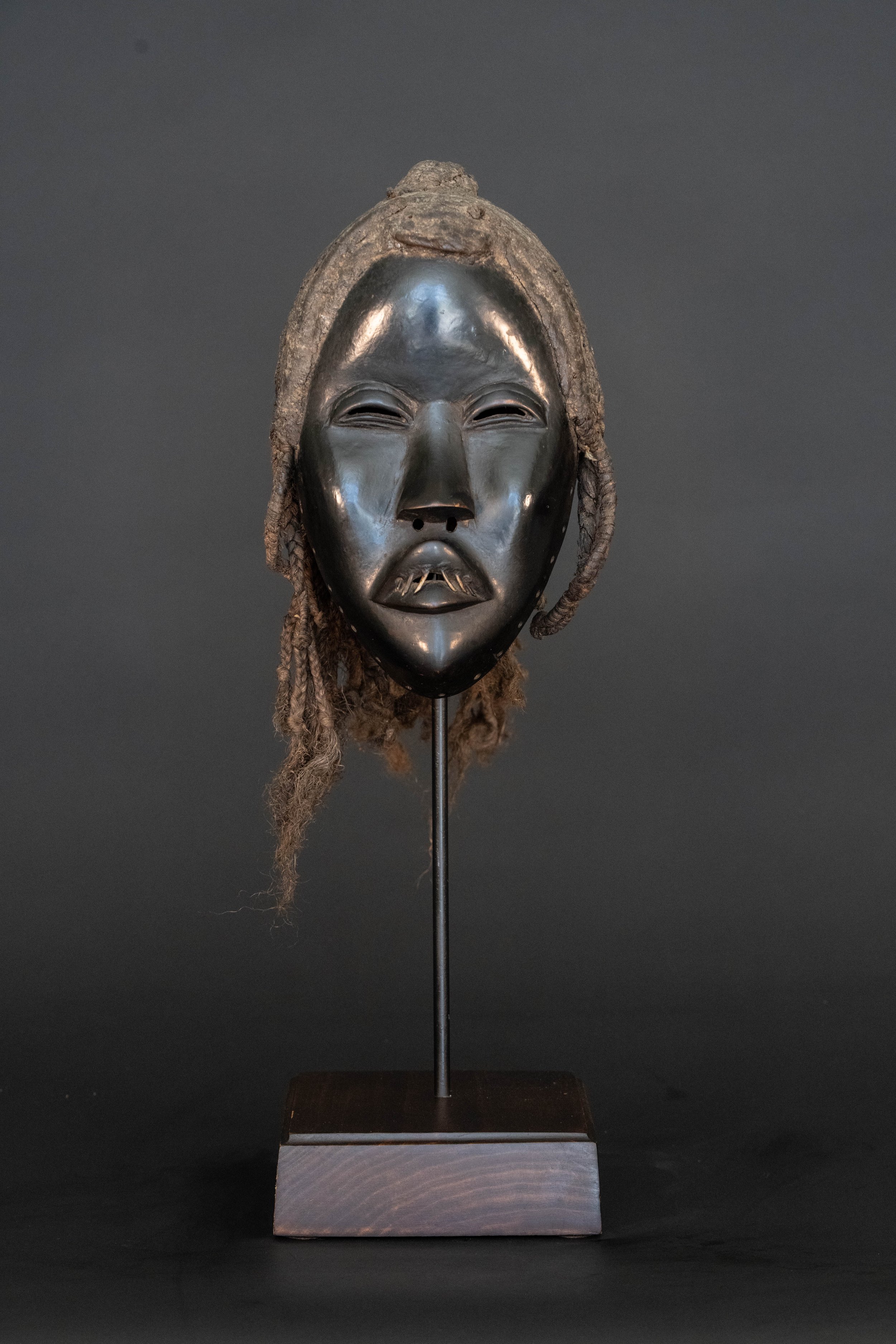 Dan Deangle (Gle) Mask with Headdress, Liberia / Côte d’Ivoire
