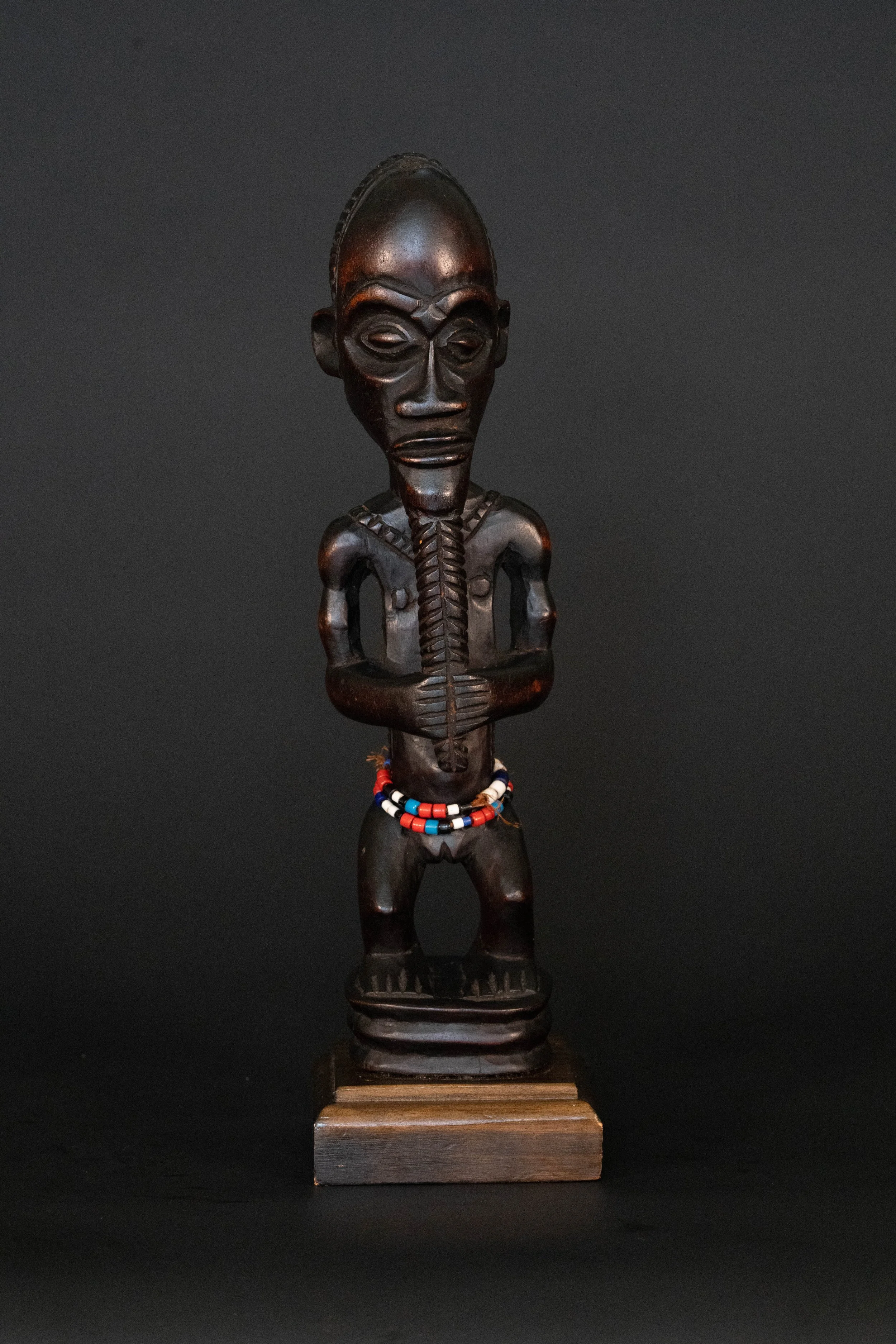 Baule Bearded Female Figure, Côte d’Ivoire