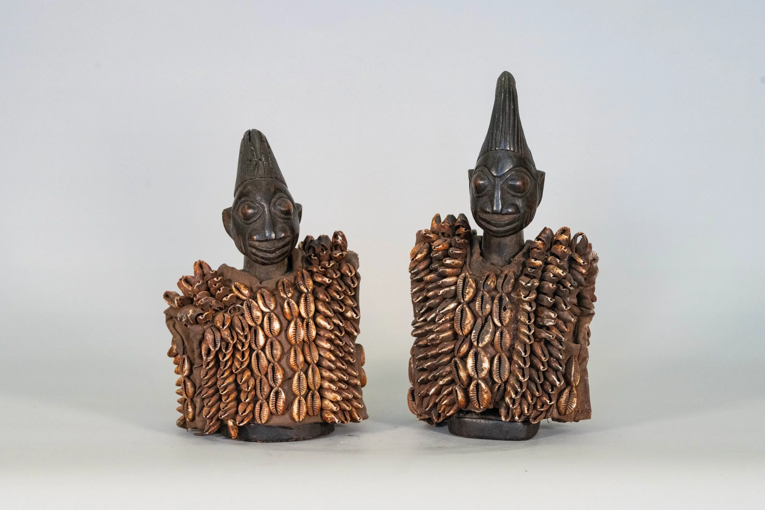 Yoruba Ere Ibeji Twin Memorial Figures, Nigeria
