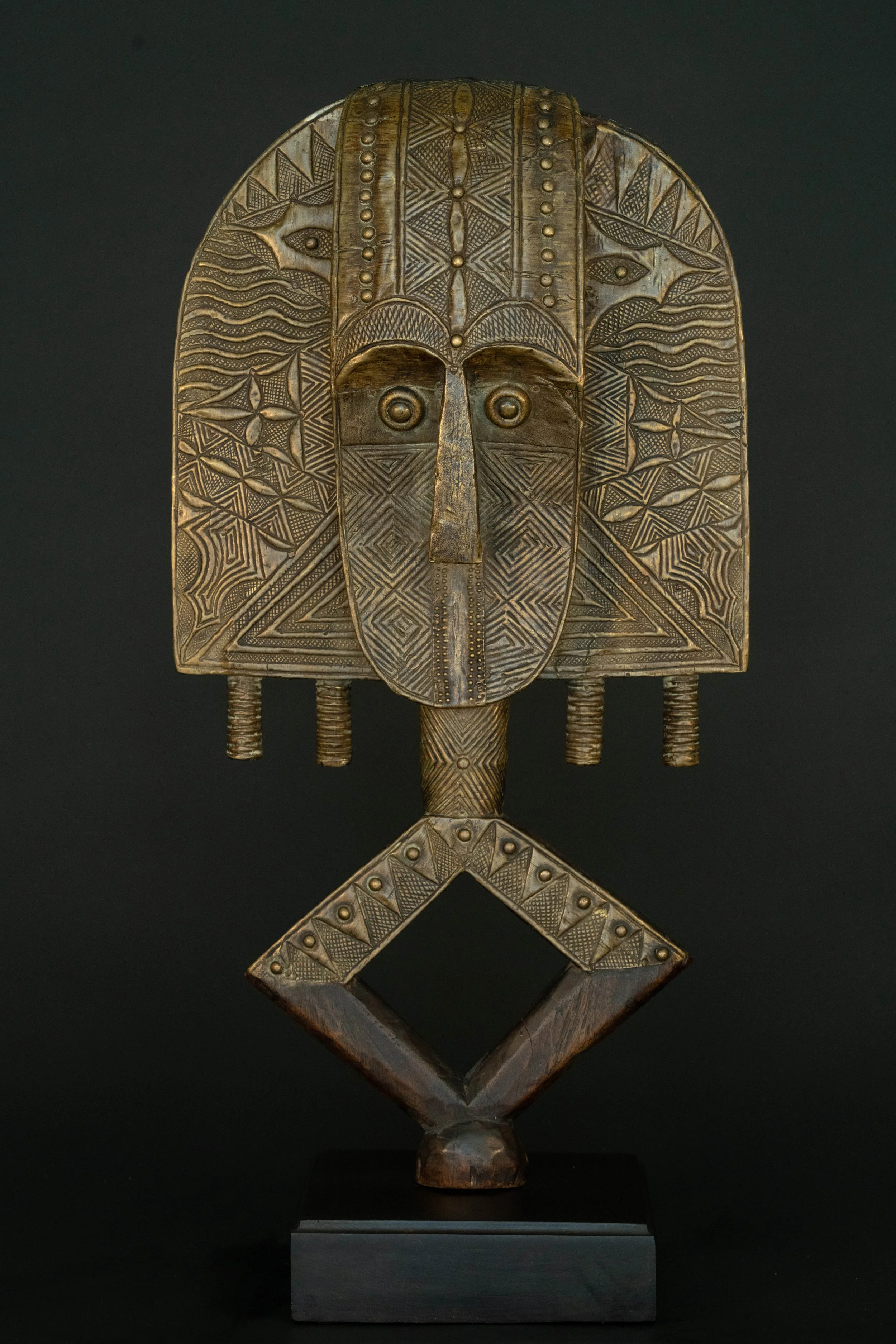 Kota Reliquary Guardian Figure ( Mbulu Ngulu ), Gabon