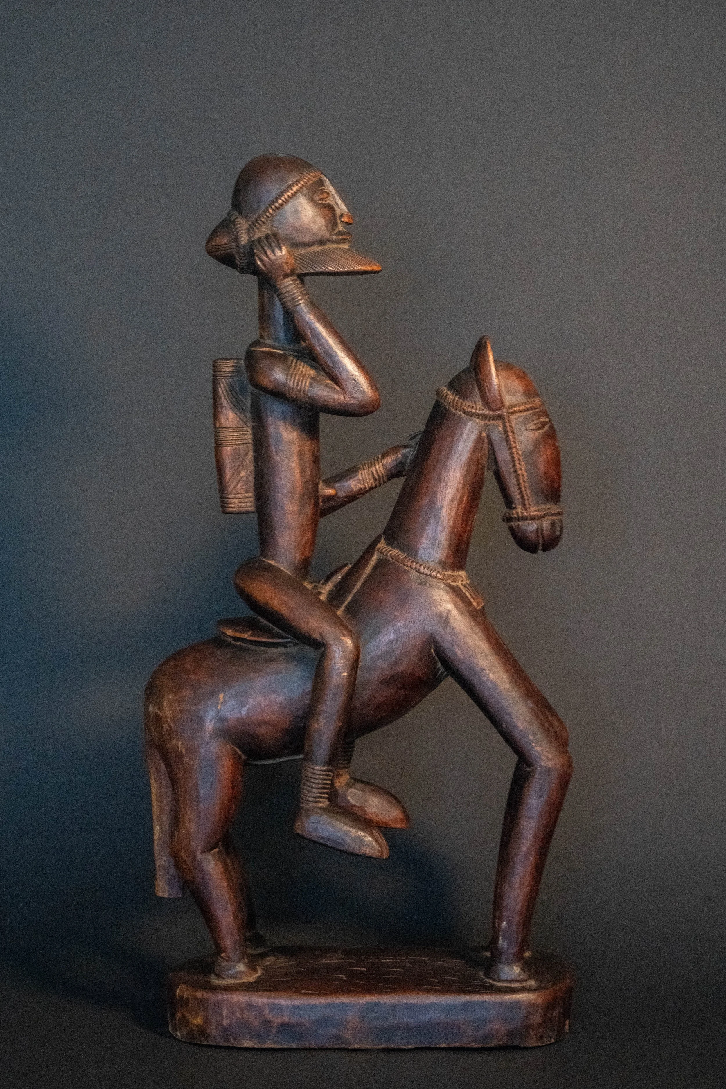 Dogon Equestrian Figure (Horse and Rider), Mali