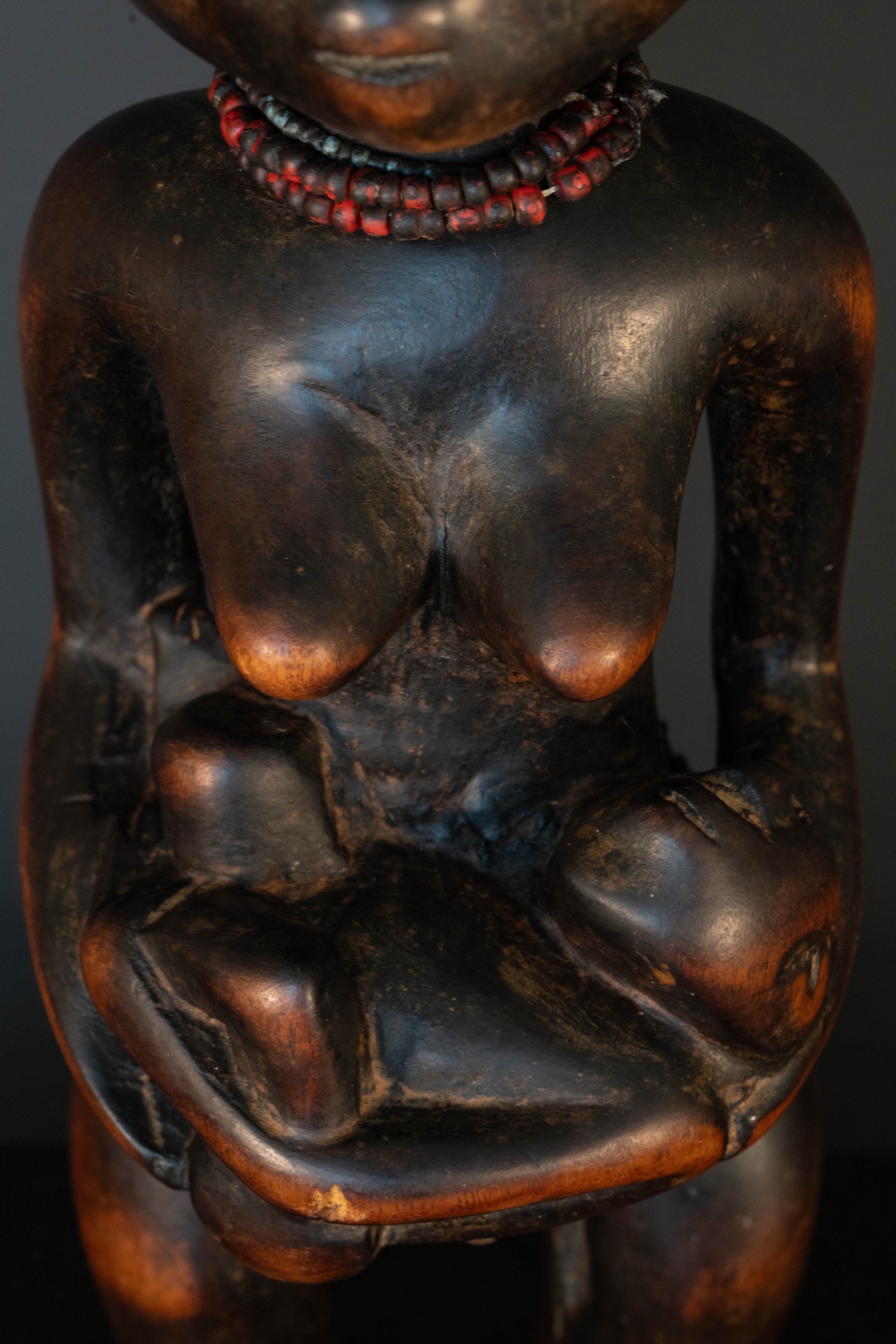 Nyamwezi Mother Child Figure