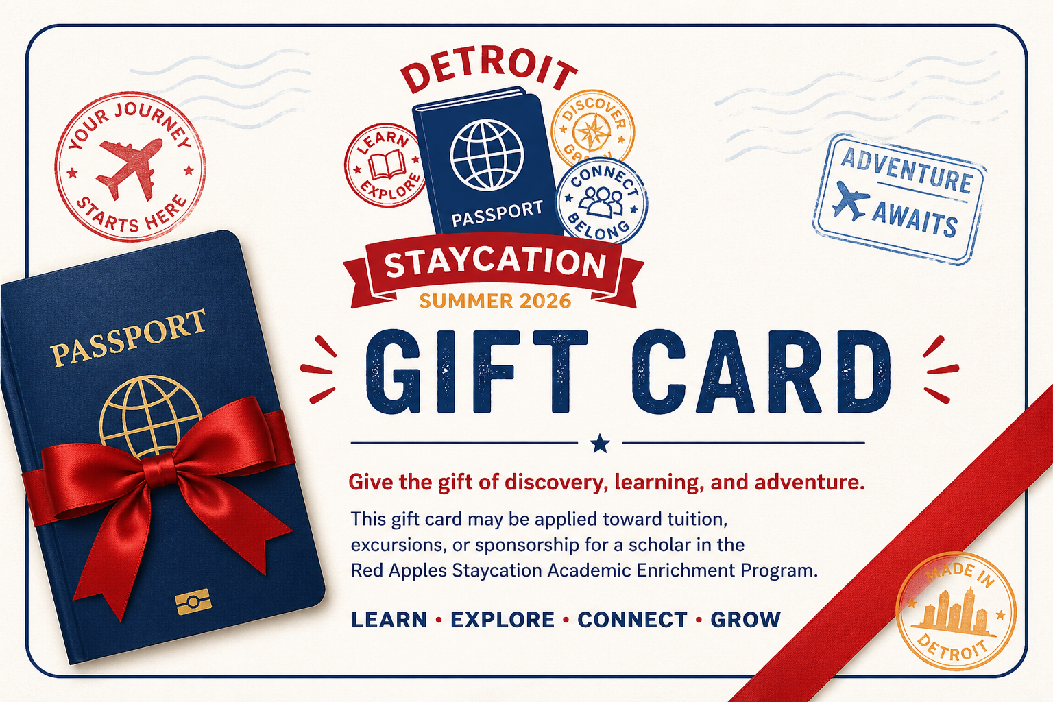 WHOOSH! Passport Gift Card