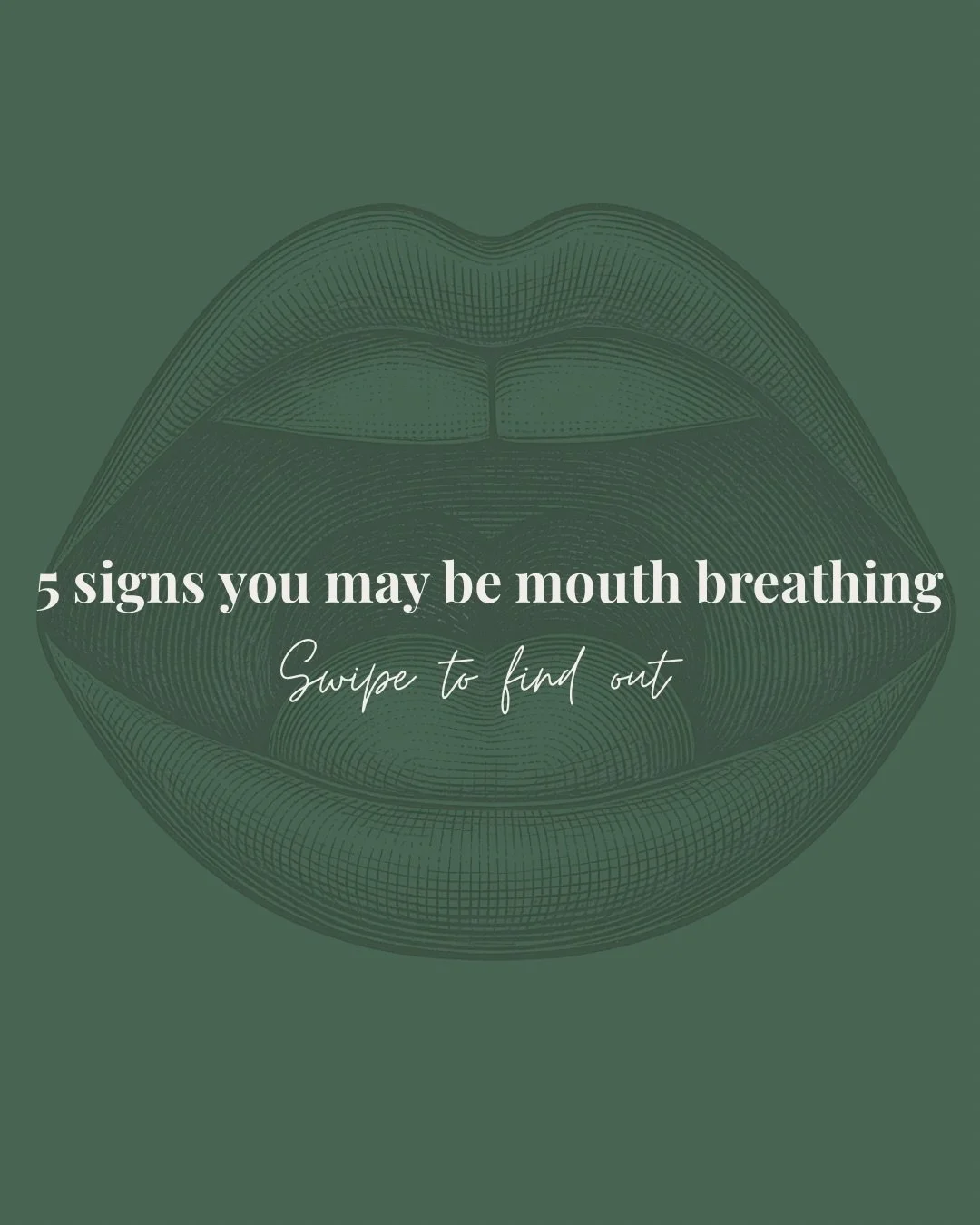 Breathe better, live better! Ditch the mouth breathing habit and follow along to learn some easy tips to become a nose breather!

#myofunctionaltherapy #nasalbreathing #holisticwellness #breathe #airway