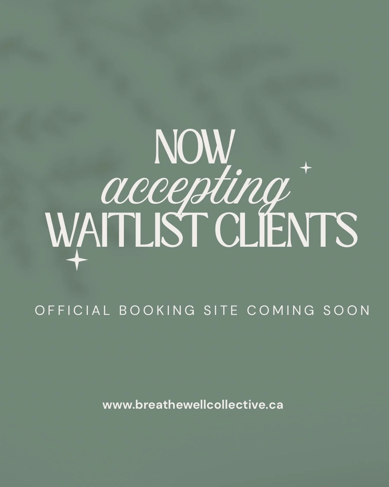 The wait is almost over! Bookings open in just a few weeks! 

If you&rsquo;re eager to begin your airway health journey, sign up for my waitlist on the website with the contact form and comment &ldquo;waitlist&rdquo;. Practitioners, ensure follow-ups