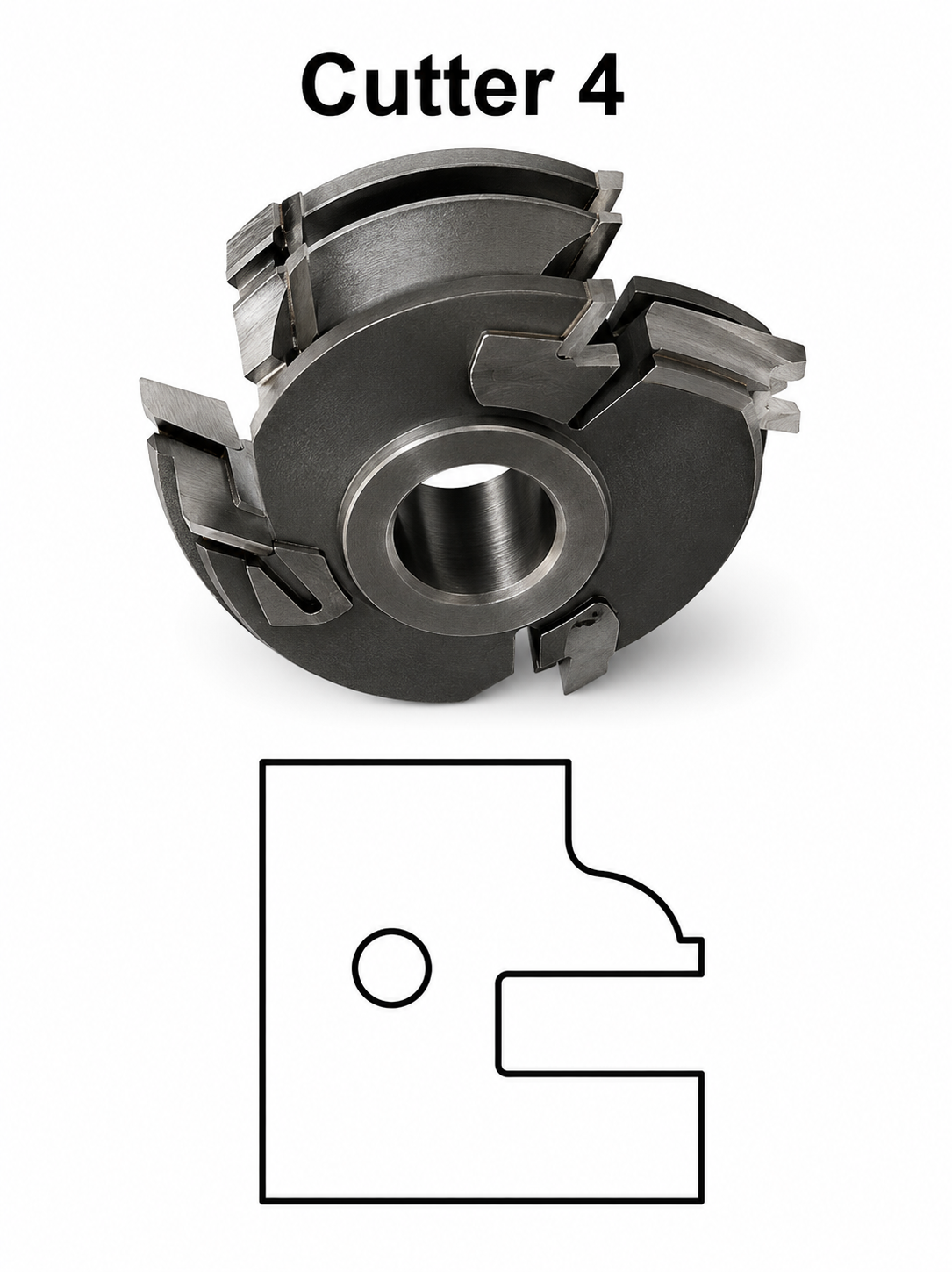 Inserts for the Uno2 System - Cutter 4
