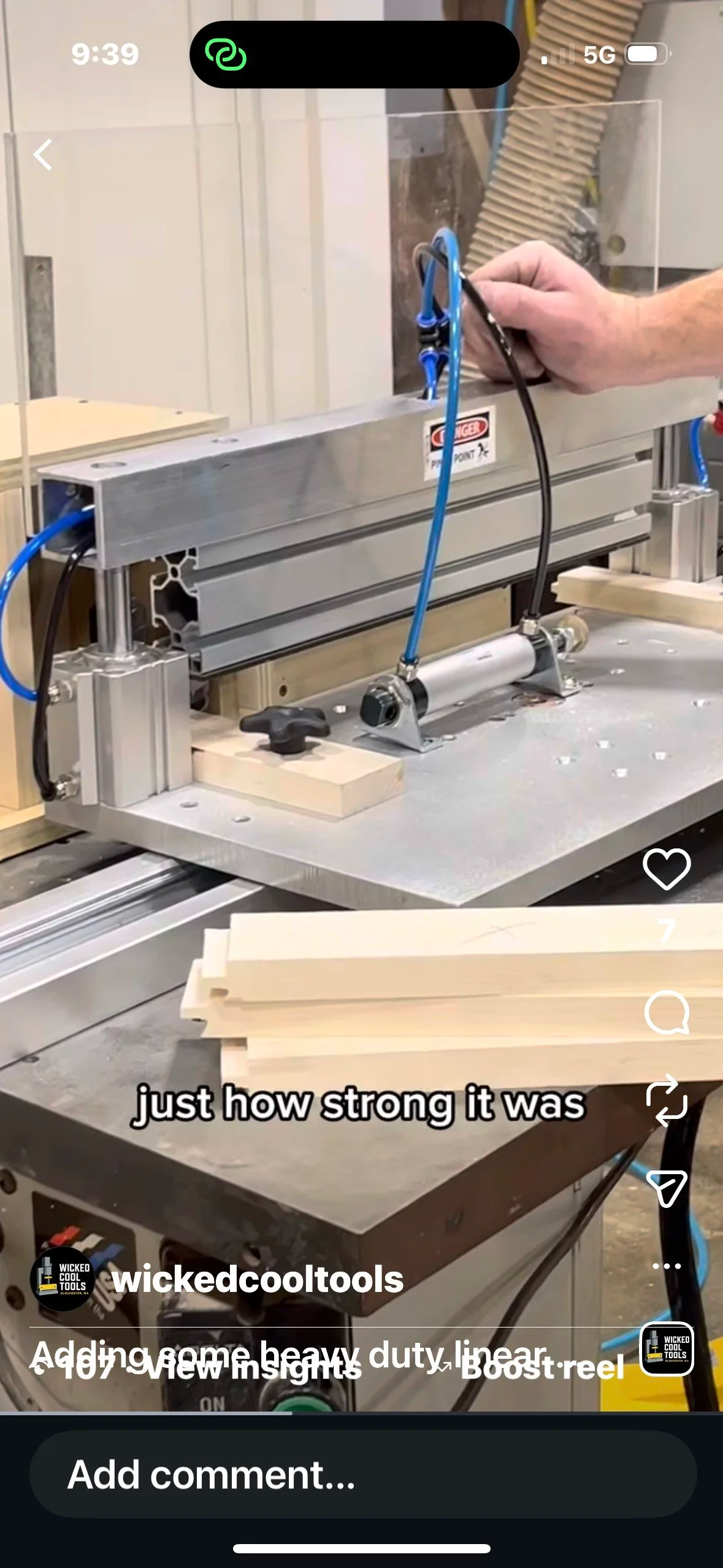 WCT-L221275 tenoning table 1000