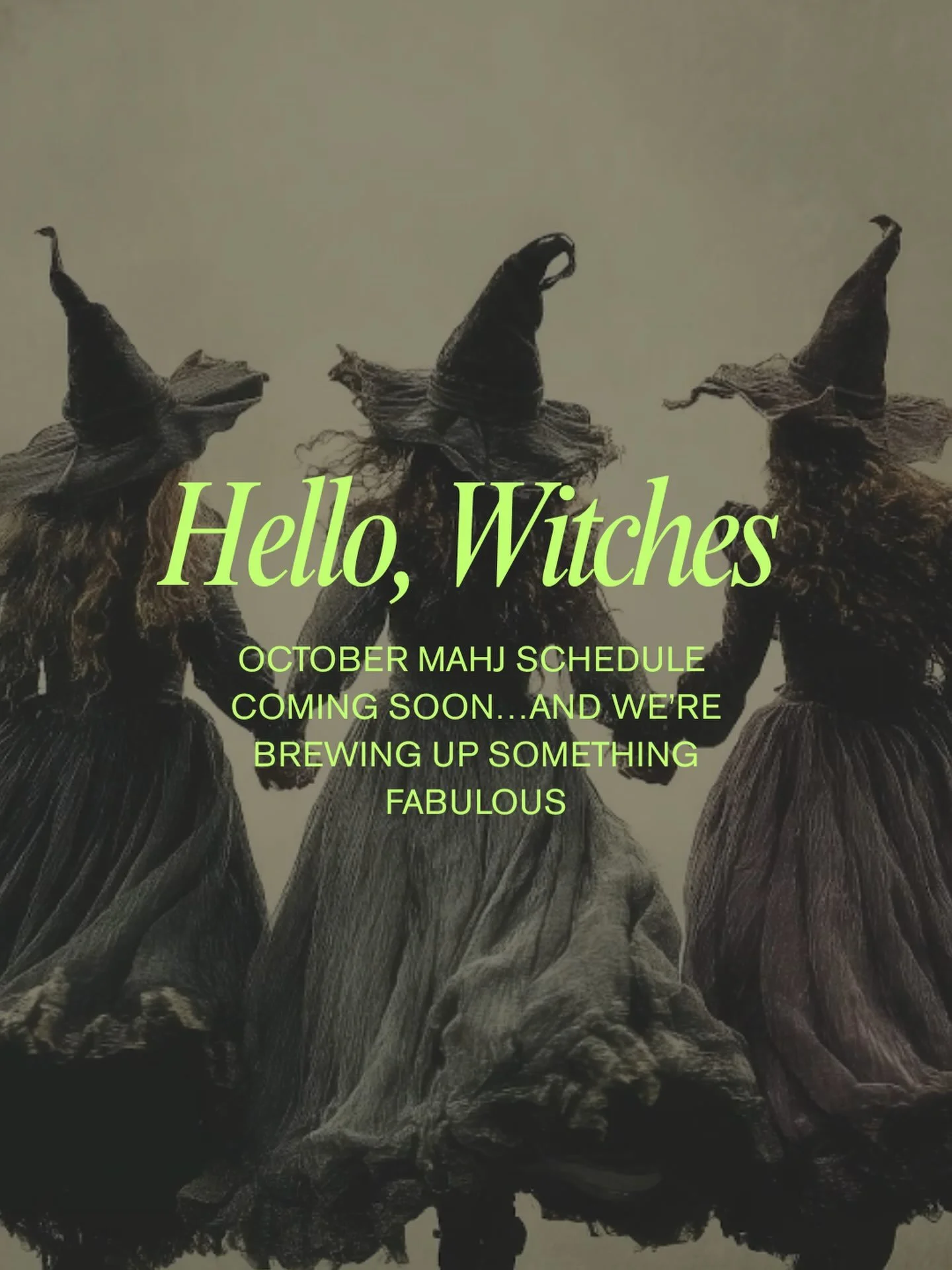 Did you know Five Mile Mahj hails from Old Witch Court in Rowayton? 🧙 ✨ 🀄️ Stay tuned for some spooky offerings this season. Better yet, book your own private gathering.  It&rsquo;s coven season! #mahjong #mahjongparty #halloween #seasonofthewitch 
