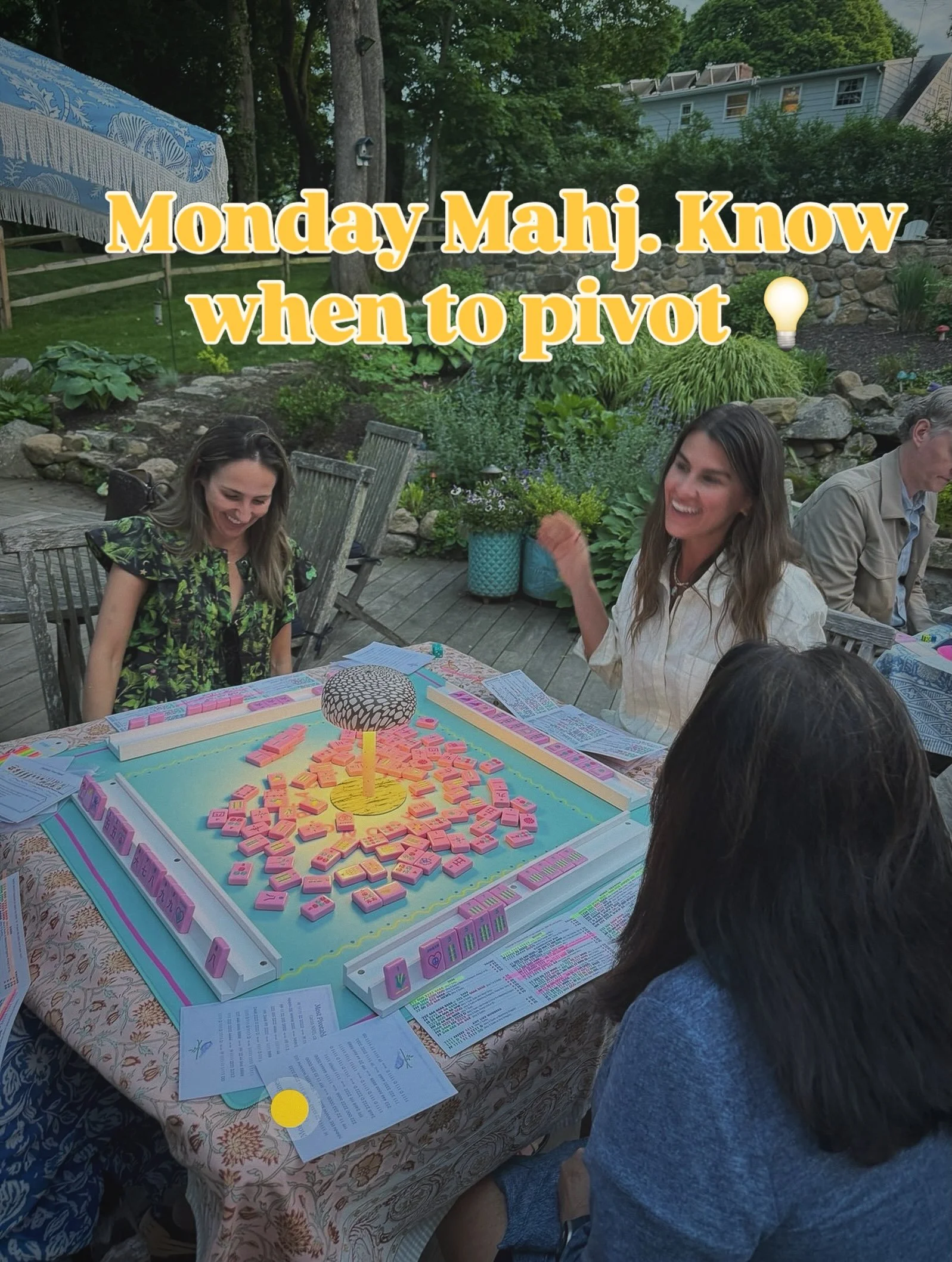 We talk about the pivot a lot at Five Mile Mahj. In mahjong, the players who win aren&rsquo;t always the ones with the &ldquo;perfect&rdquo; hand from the start, they&rsquo;re the ones who read the tiles in front of them and pivot when the original p
