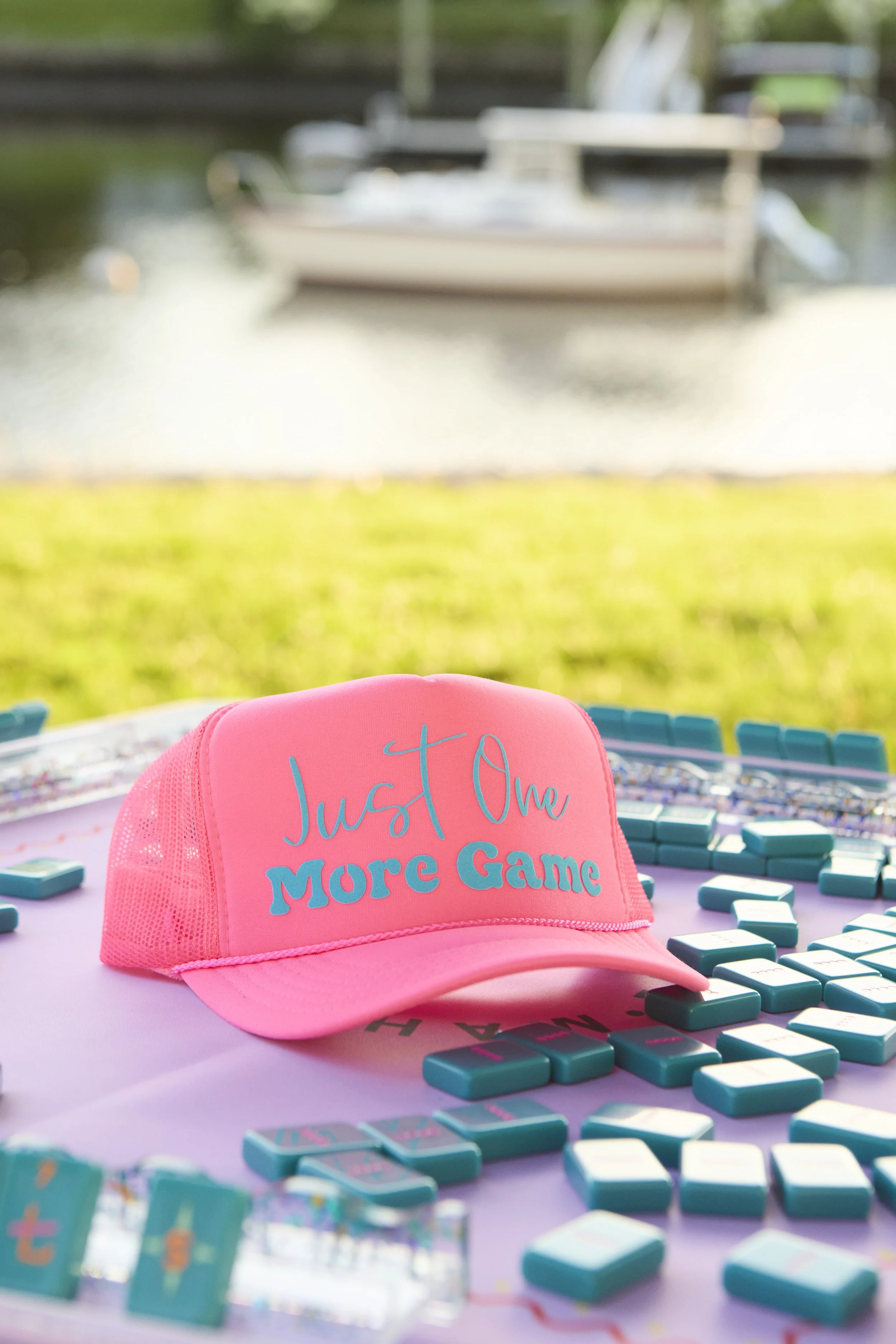 JUST ONE MORE GAME Trucker Hat