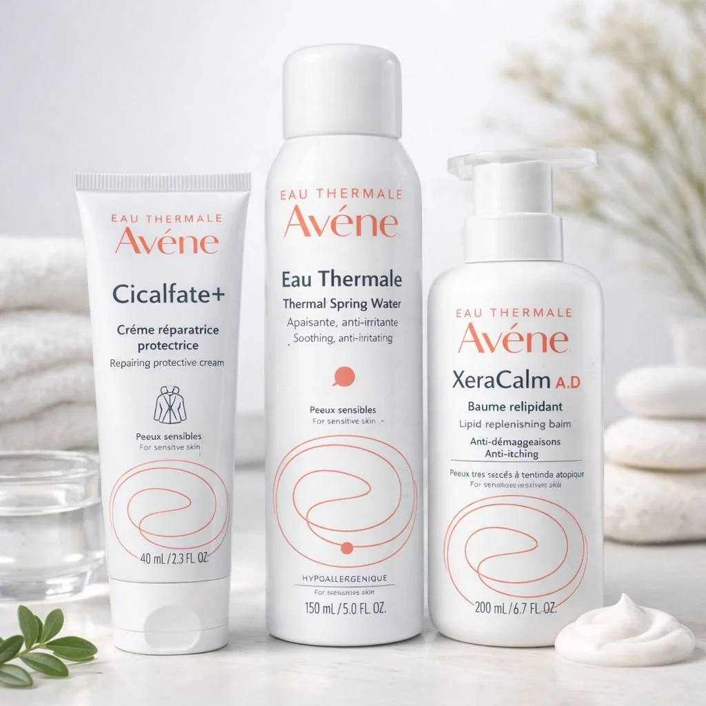Produits Avène recommandés après séance épilation laser — LumiLys Orange