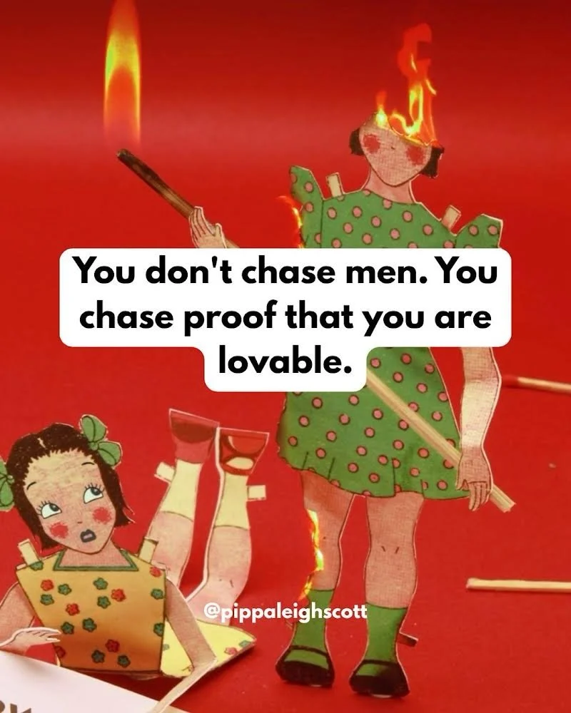 If the chase has ever felt more familiar than the landing, follow along. What verdict were you really trying to get? ❤️

#codependency #selfworth #validation #anxiousattachment #attachmentwounds