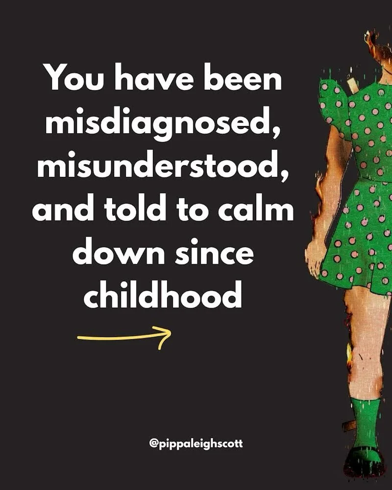 If you have ever felt like none of the labels quite captured what you were actually living, follow along.
How old were you when you first knew something was different? ❤️

#feelinglost #feelingalone #latediagnosis #misunderstood #neurodivergentwomen