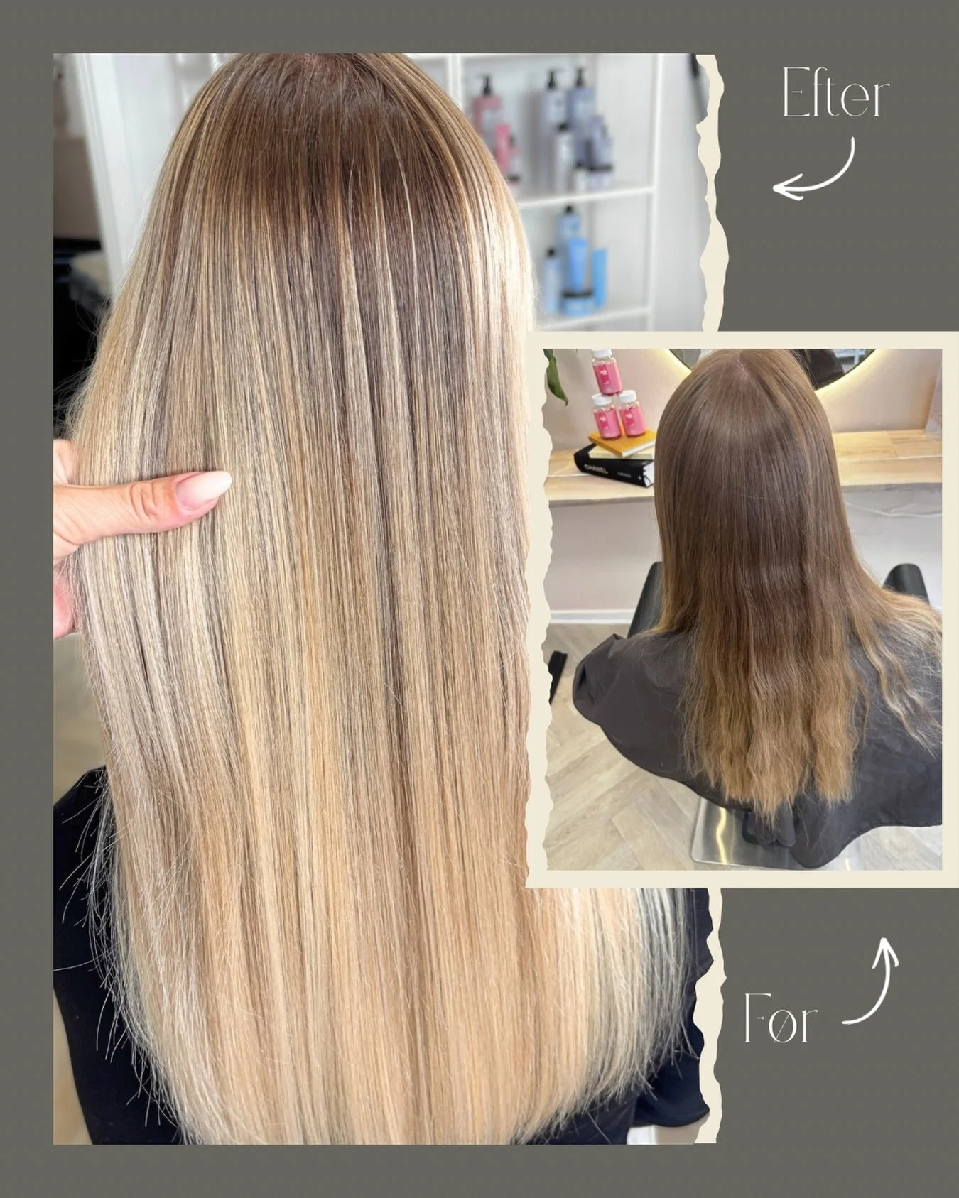 Smukke balayage.. 😍
De store farvebehandlingstider er f&aring;. 🫶🏽
Er du sommerklar ? ☀️
Hvis ikke, s&aring; er det alts&aring; NU du skal booke din farvebehandling 😍

#balayage #aalborg #haircolor #blondspecialist #newhair