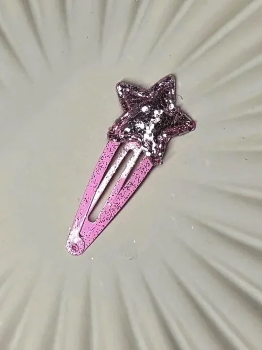 Lyserød glimmer stjerne