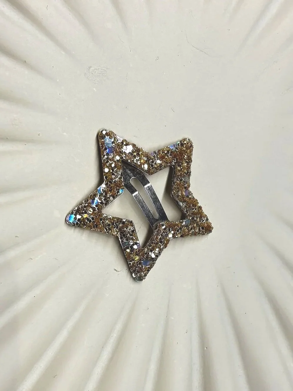 Guld glimmer stjerne