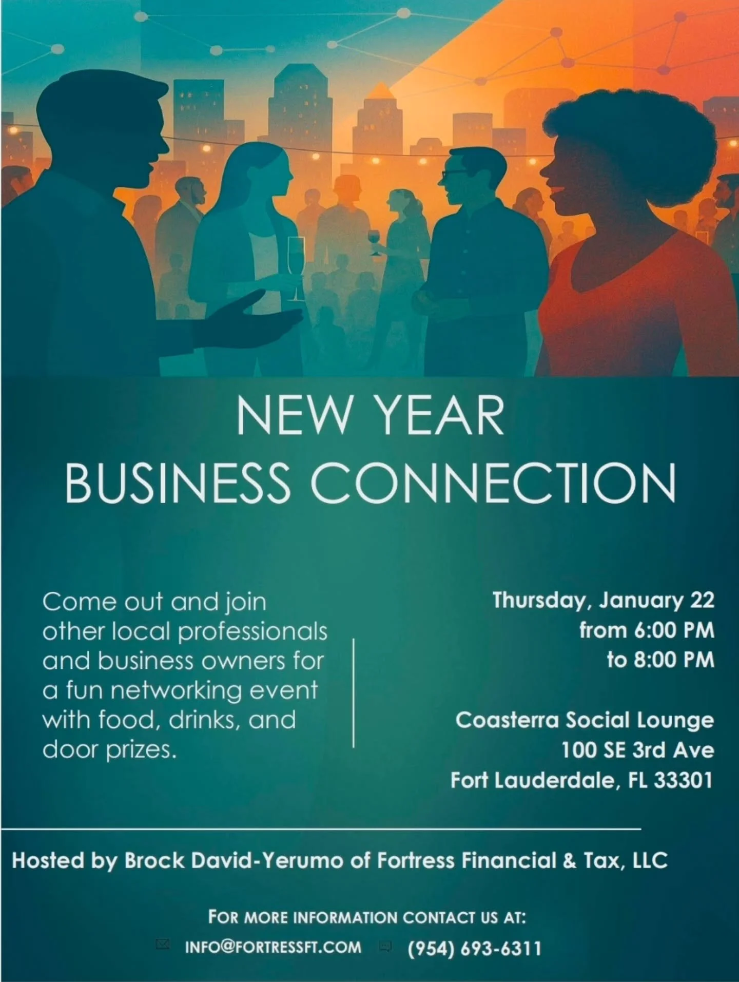 Come make personal connections this Thursday with your Fort Lauderdale family.

If you can't make it scan the QR code before Feb 1, 2026 to still connect with us via the event directory

#networking #FortLauderdaleEvents #businessmindset #SouthFlorid