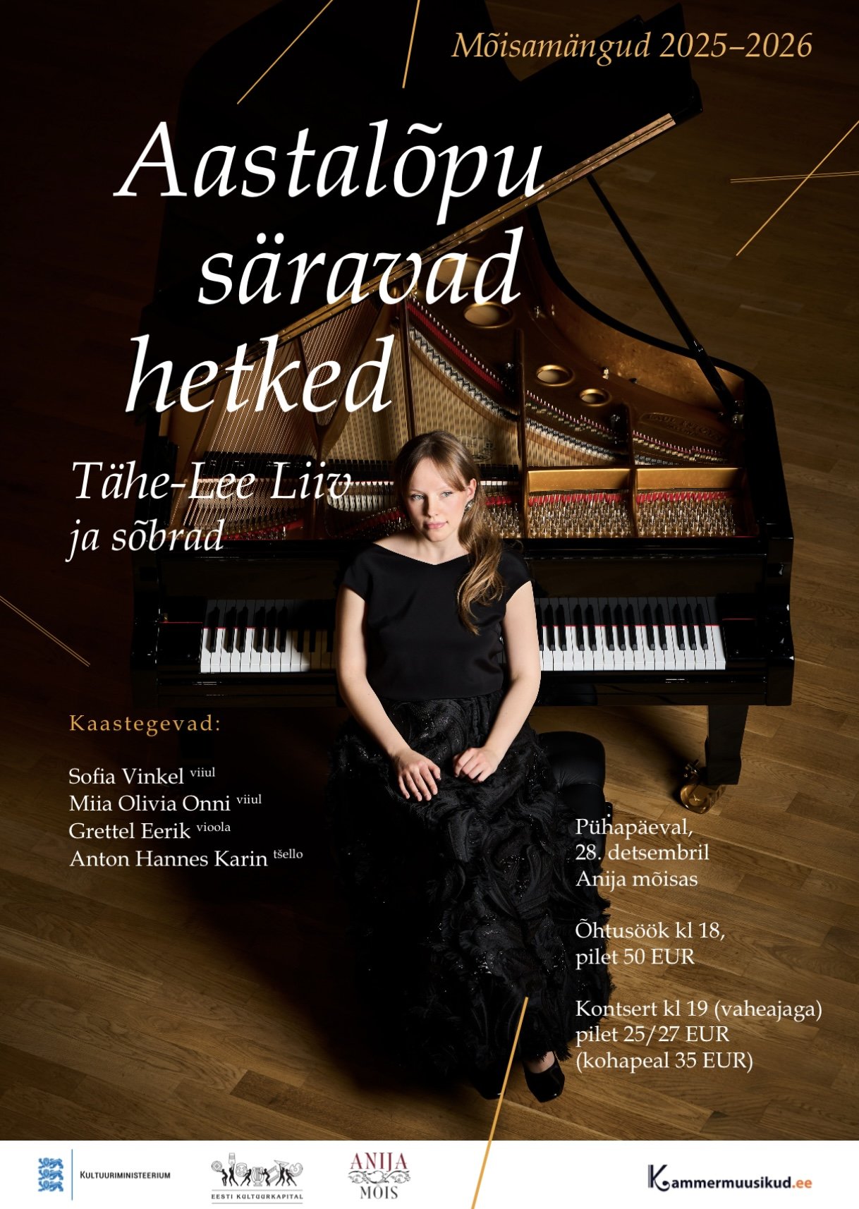 Mõisamängud. Aastalõpu säravad hetked: Tähe-Lee Liiv ja sõbrad