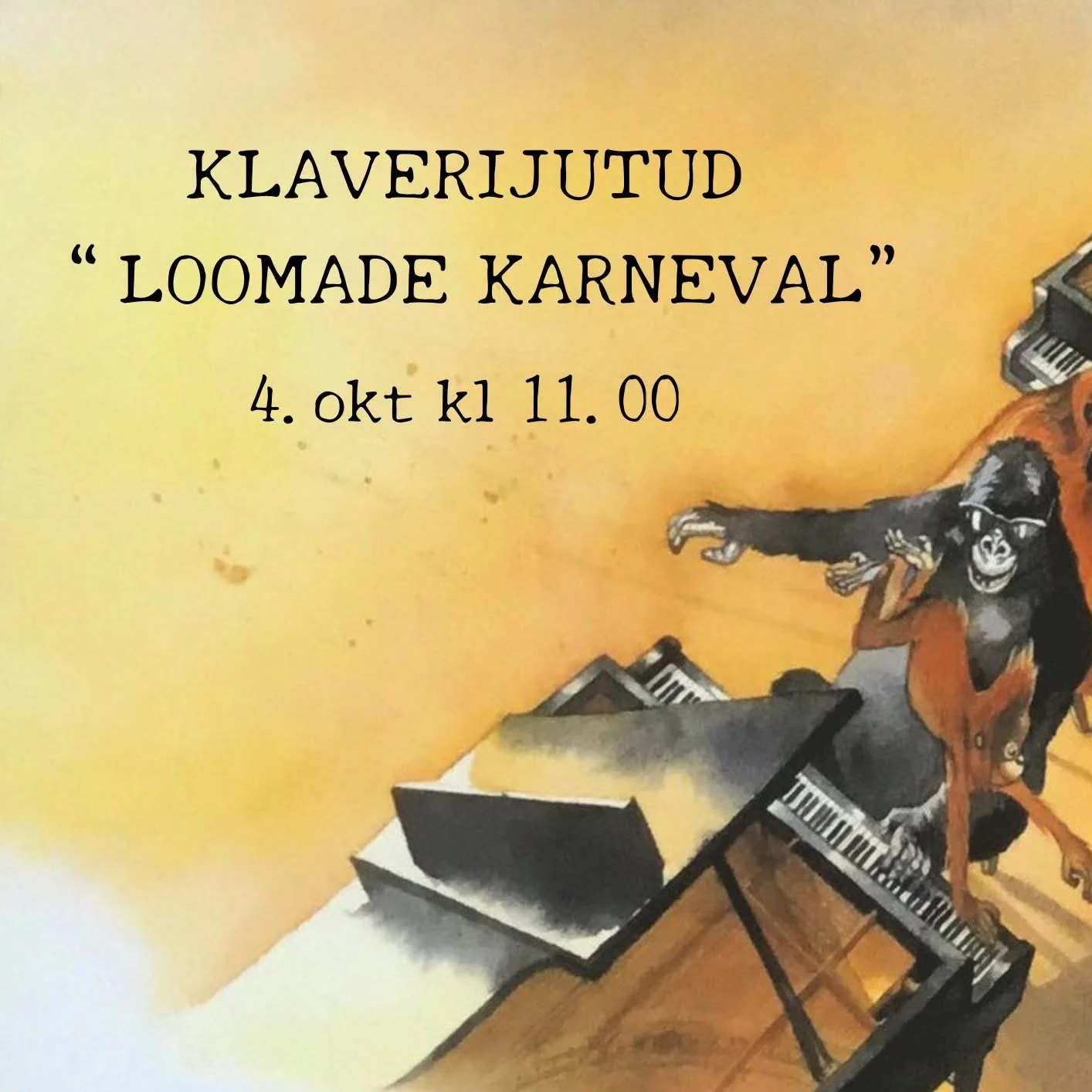 Mõisamängud/Klaverijutud. Loomade karneval