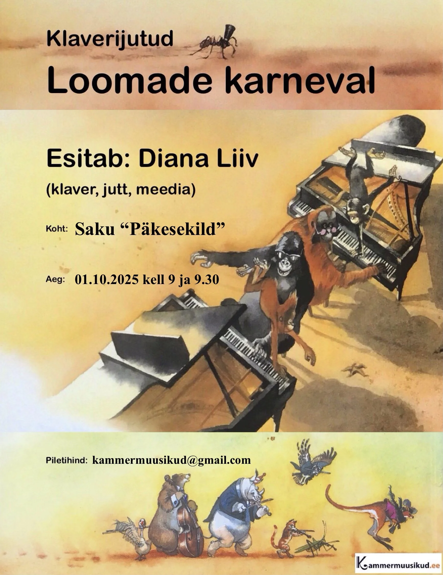 Klaverijutud. Loomade karneval