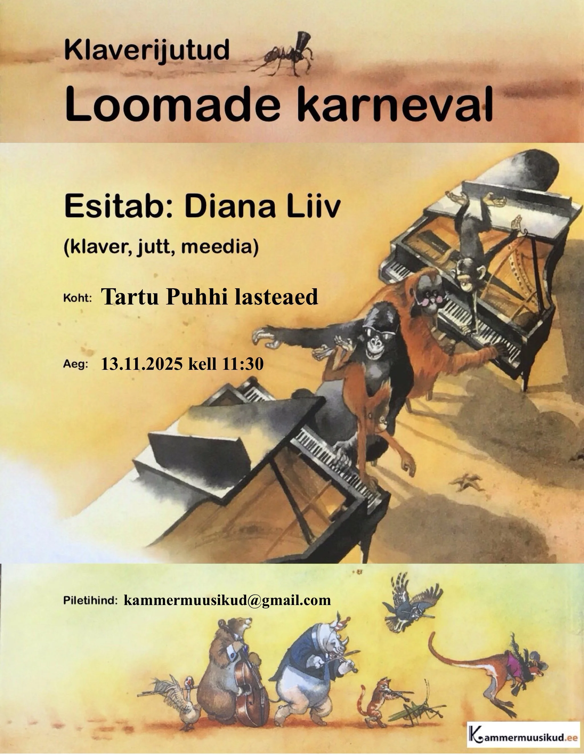 Klaverijutud. Loomade karneval