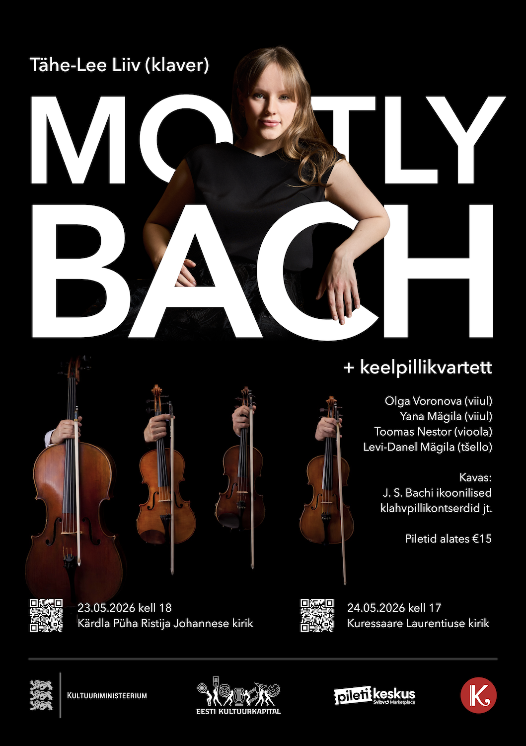 Mostly Bach. Tähe-Lee ja sõbrad