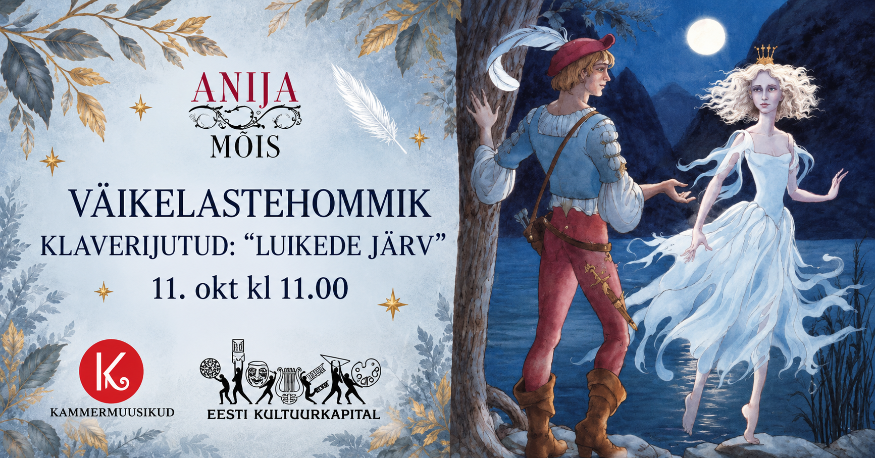 Mõisamängud/Klaverijutud. Luikede järv