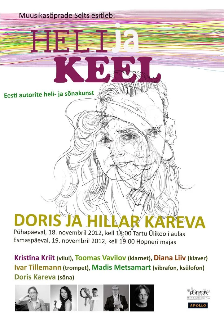 HELIjaKEEL. Doris ja Hillar Kareva