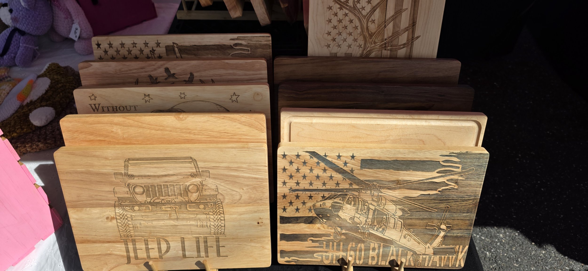 Pop up shop - Pine Mountain Laser Engraving and Custom Creations
