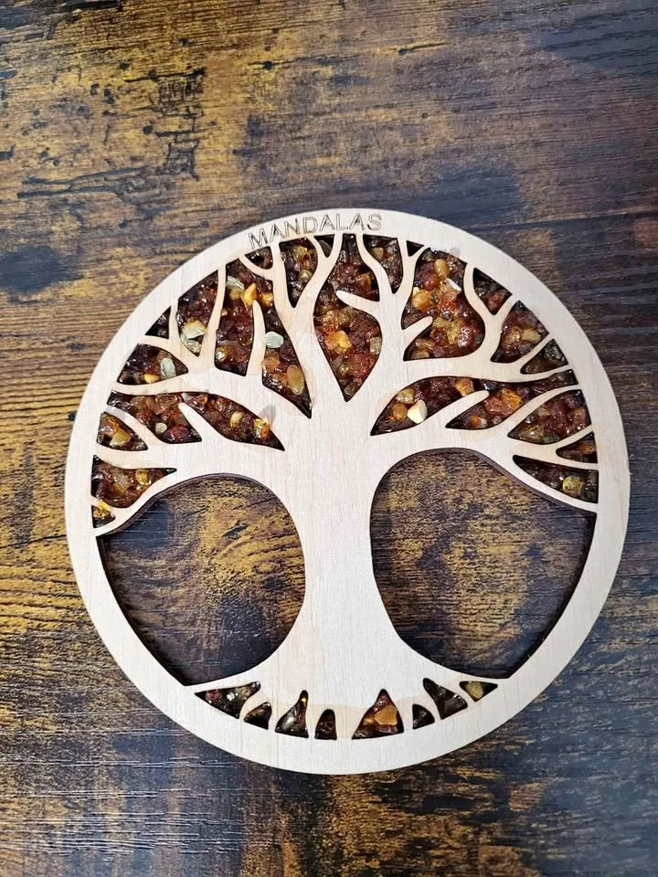 Arbre de vie Ambre et bois