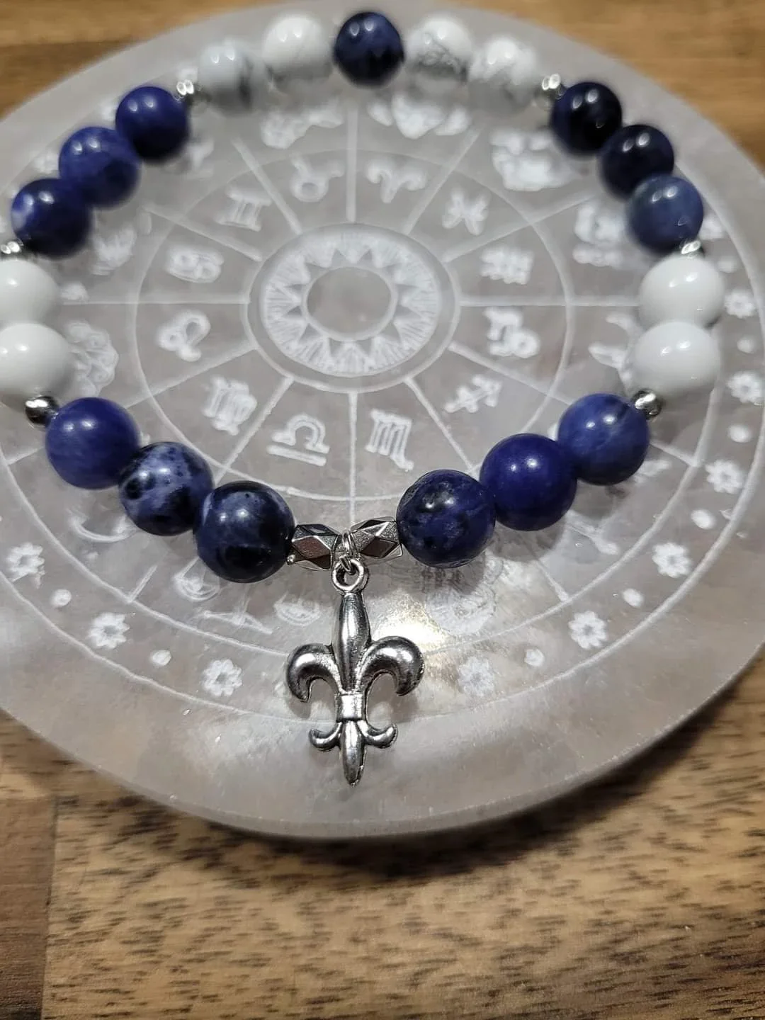 Bracelet pierres semi précieuse St Jean Québec