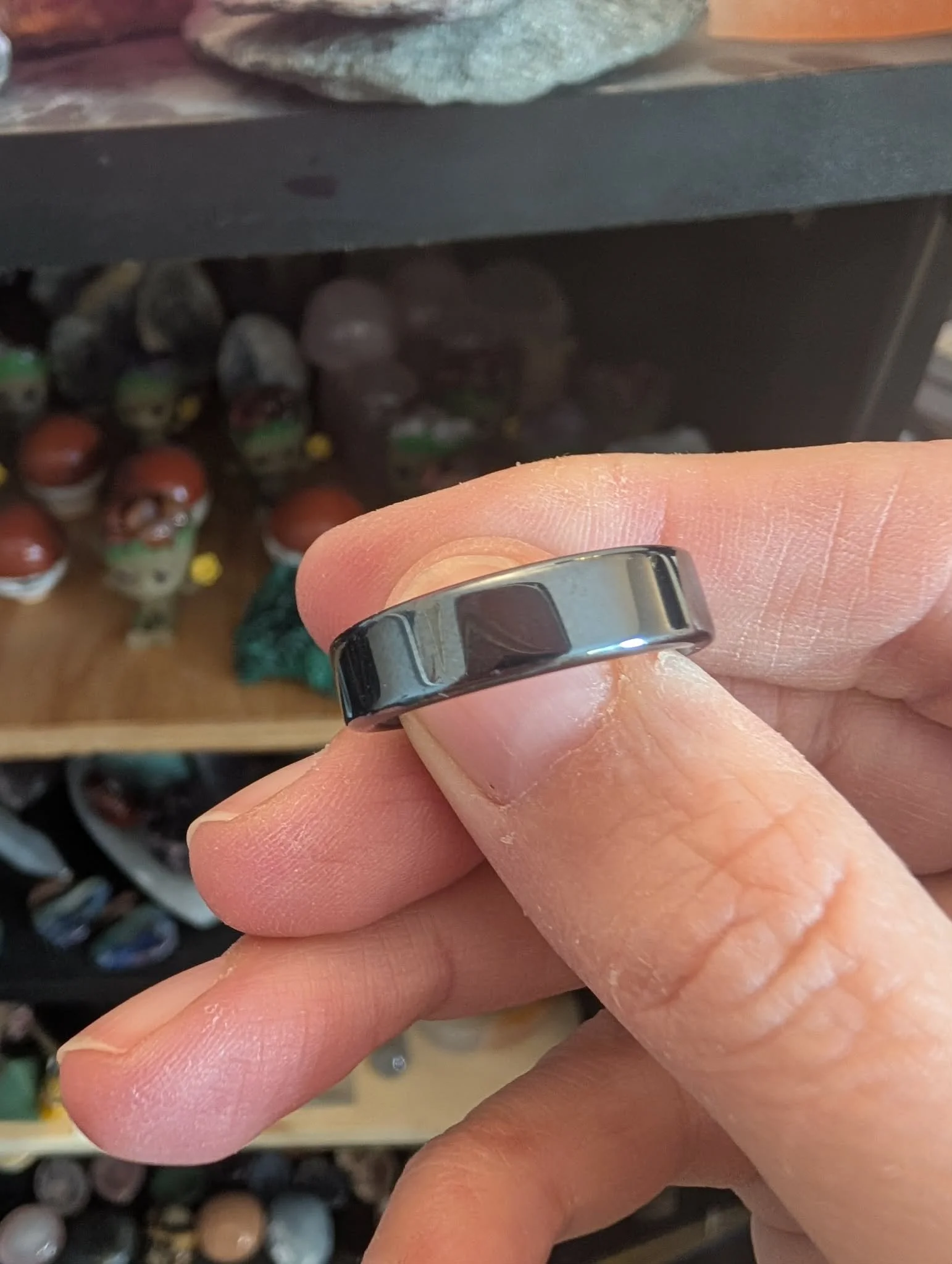 Bague en hématite