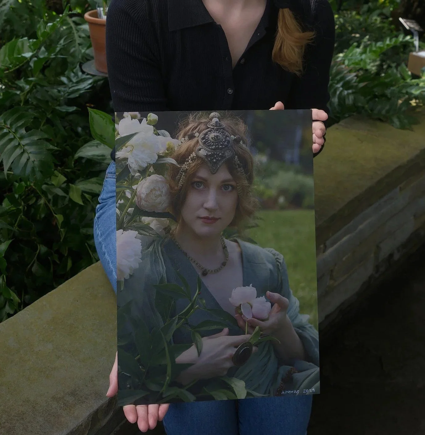 "Peridot III" (gallery print on metal)- Institute For Fashion Media
