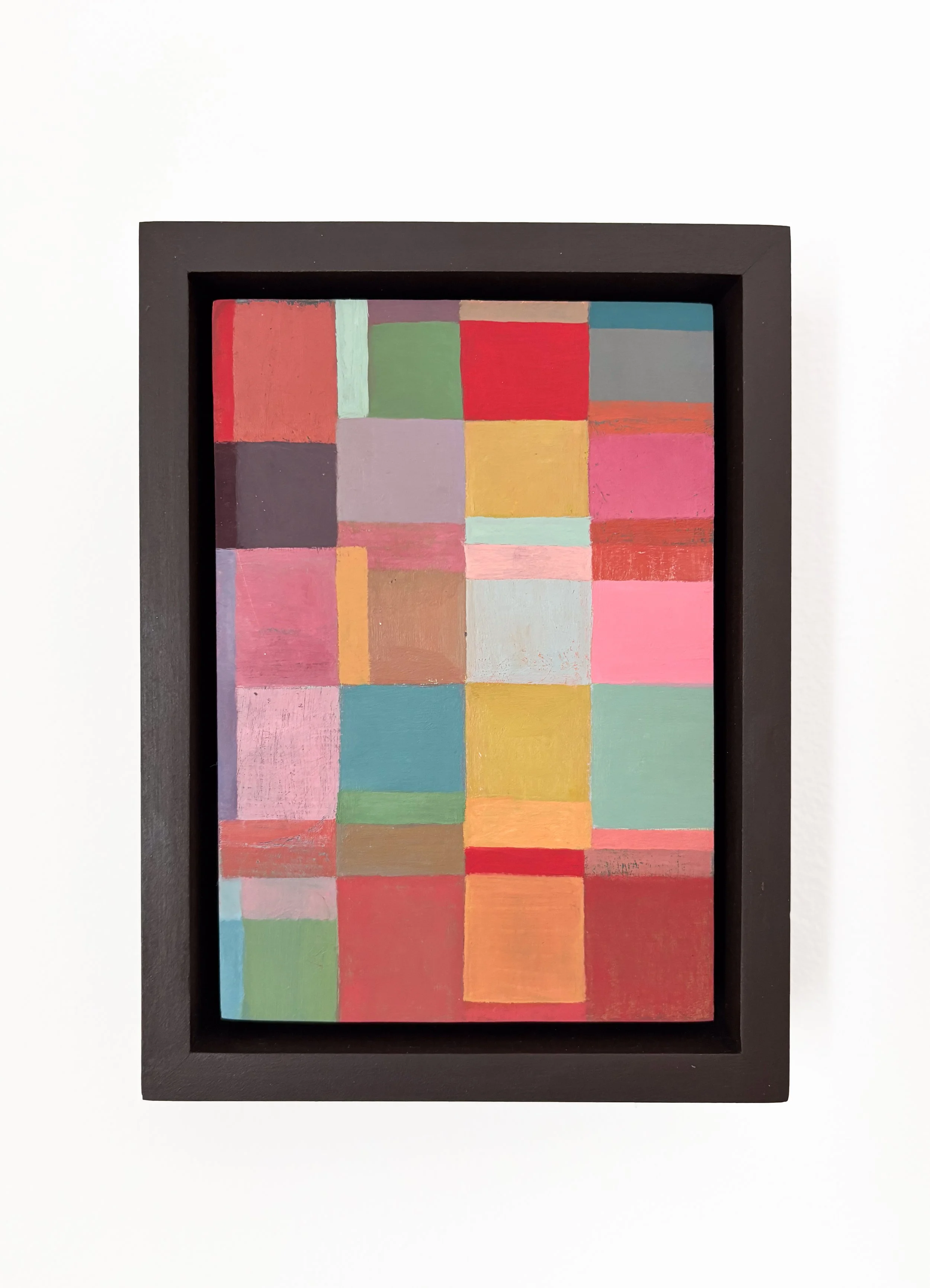 Jessica Gandolf "Joy Division" (6.5” x 4.5”) oil on panel, 2014. sold.