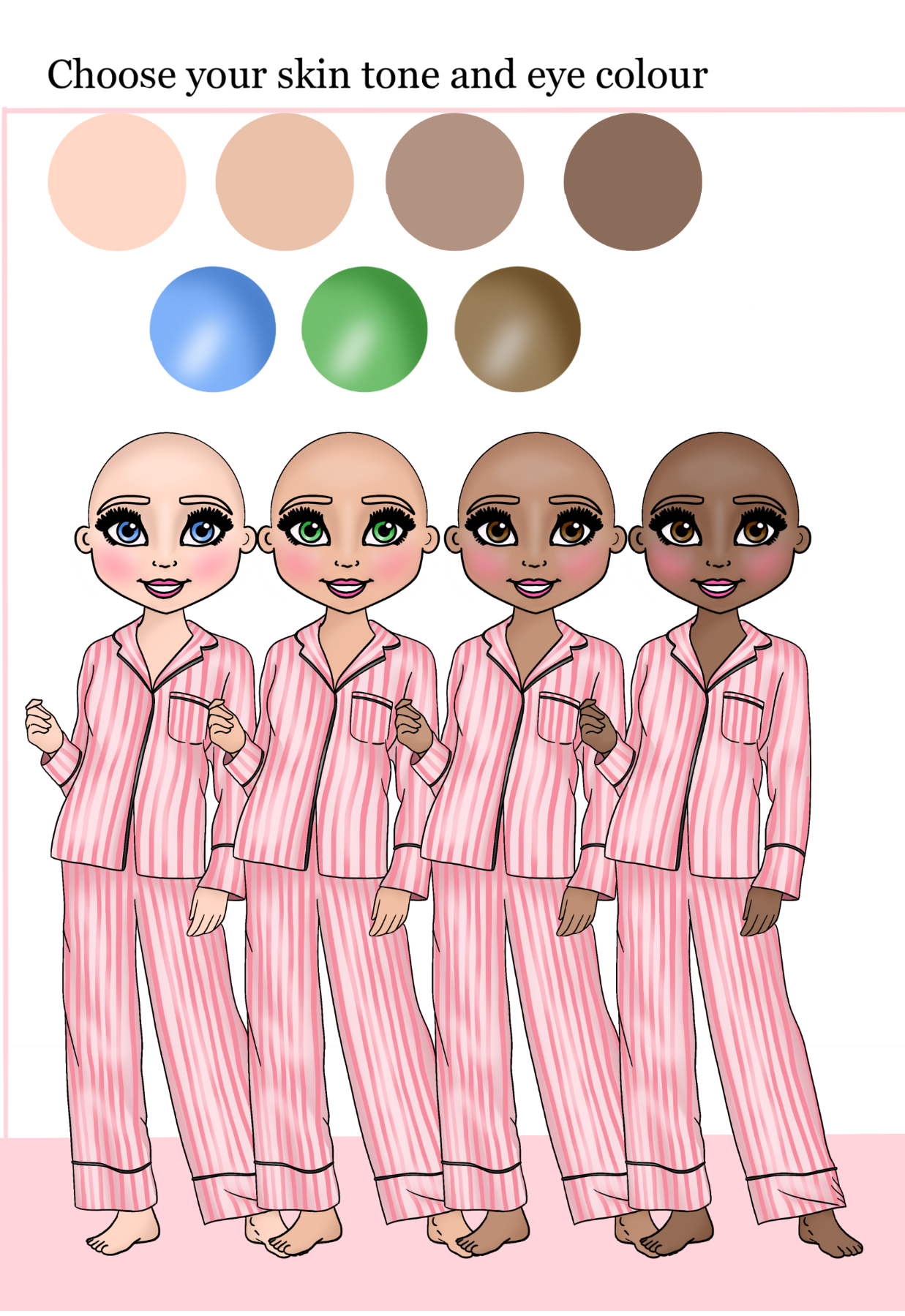 16 ounce makeup doll glass wrap