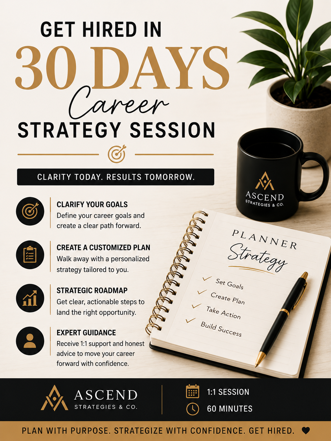 Get Hired in 30 Days: Career Strategy Session