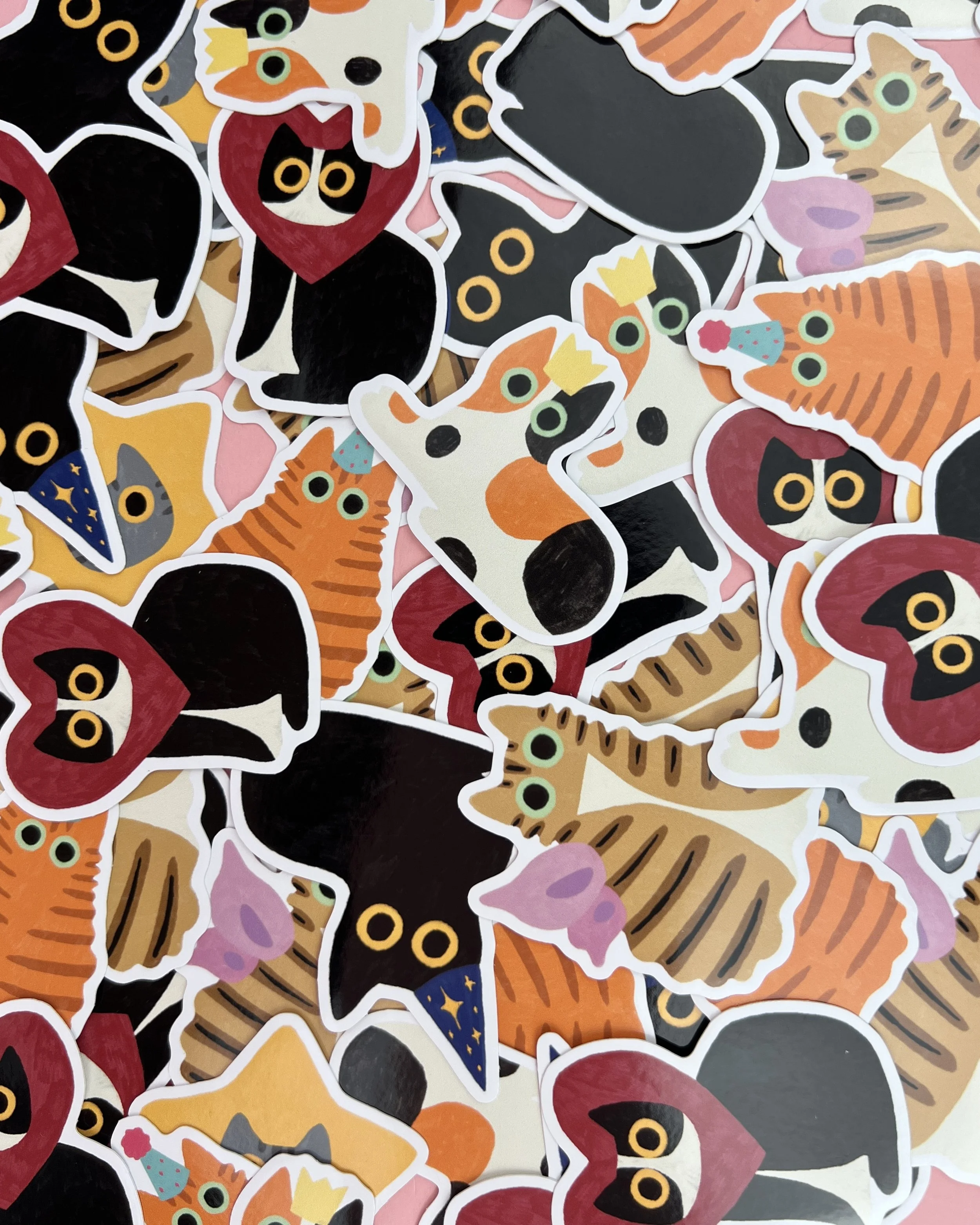 Cat sticker
